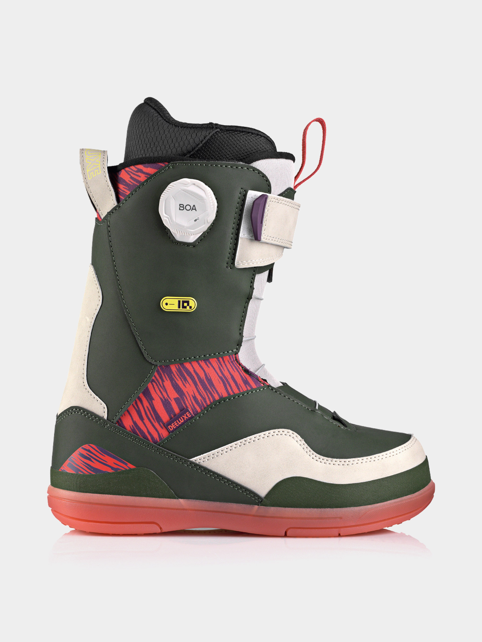 Deeluxe Snowboard boots ID Lara Boa Wmn - red, green (vibrant green)
