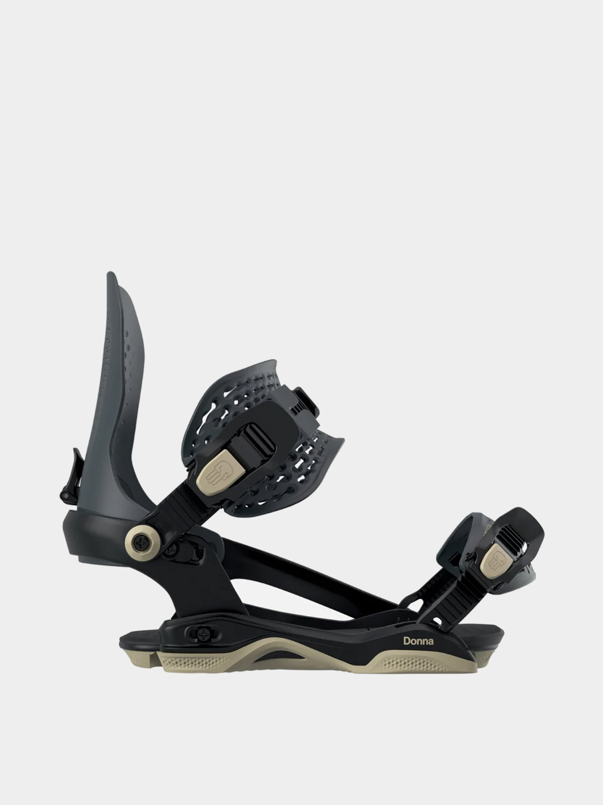 Womens Bataleon Snowboard bindings Donna AsymWrap (midnight)
