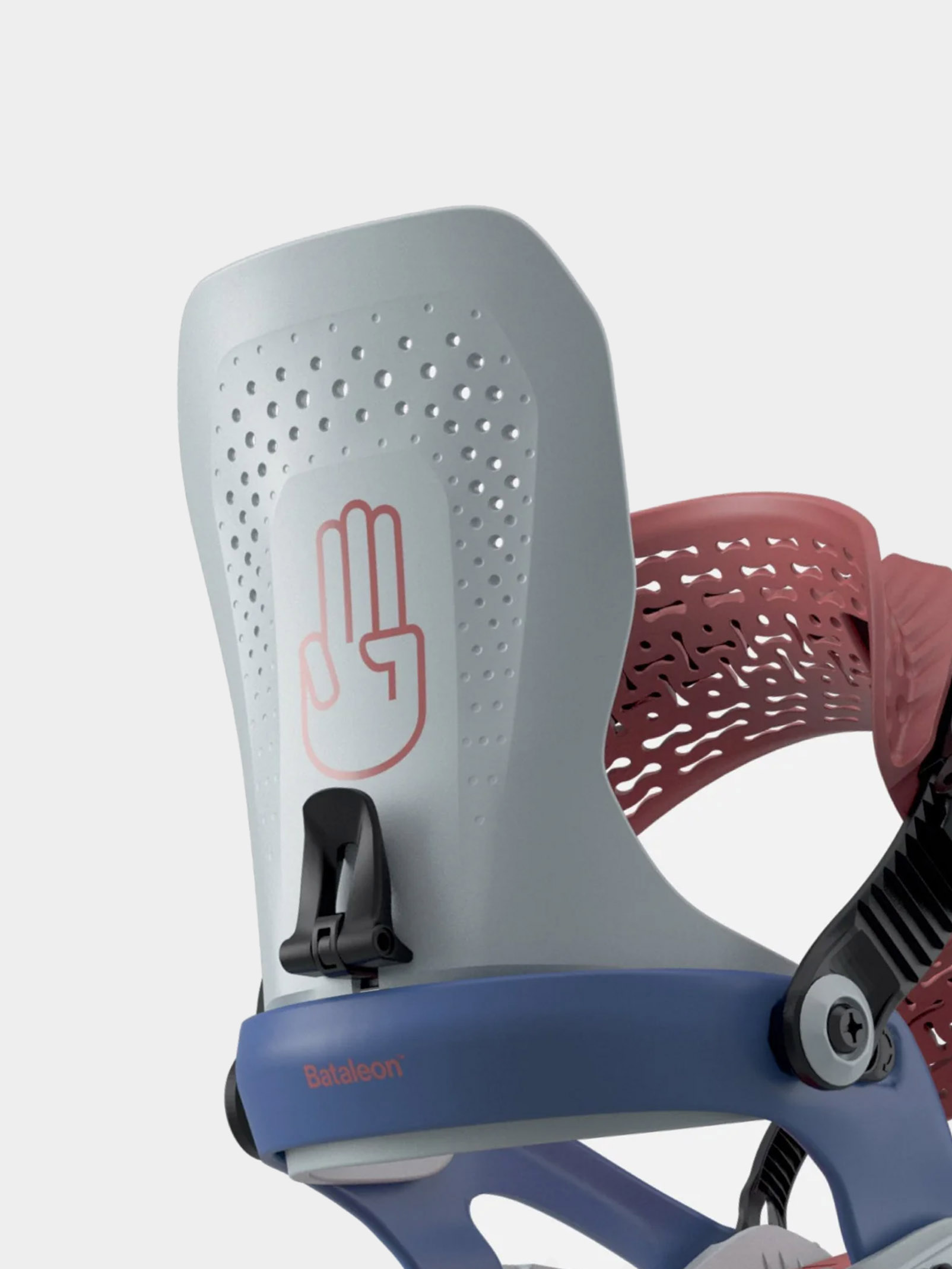 Womens Bataleon Snowboard bindings Donna AsymWrap (warm clay)