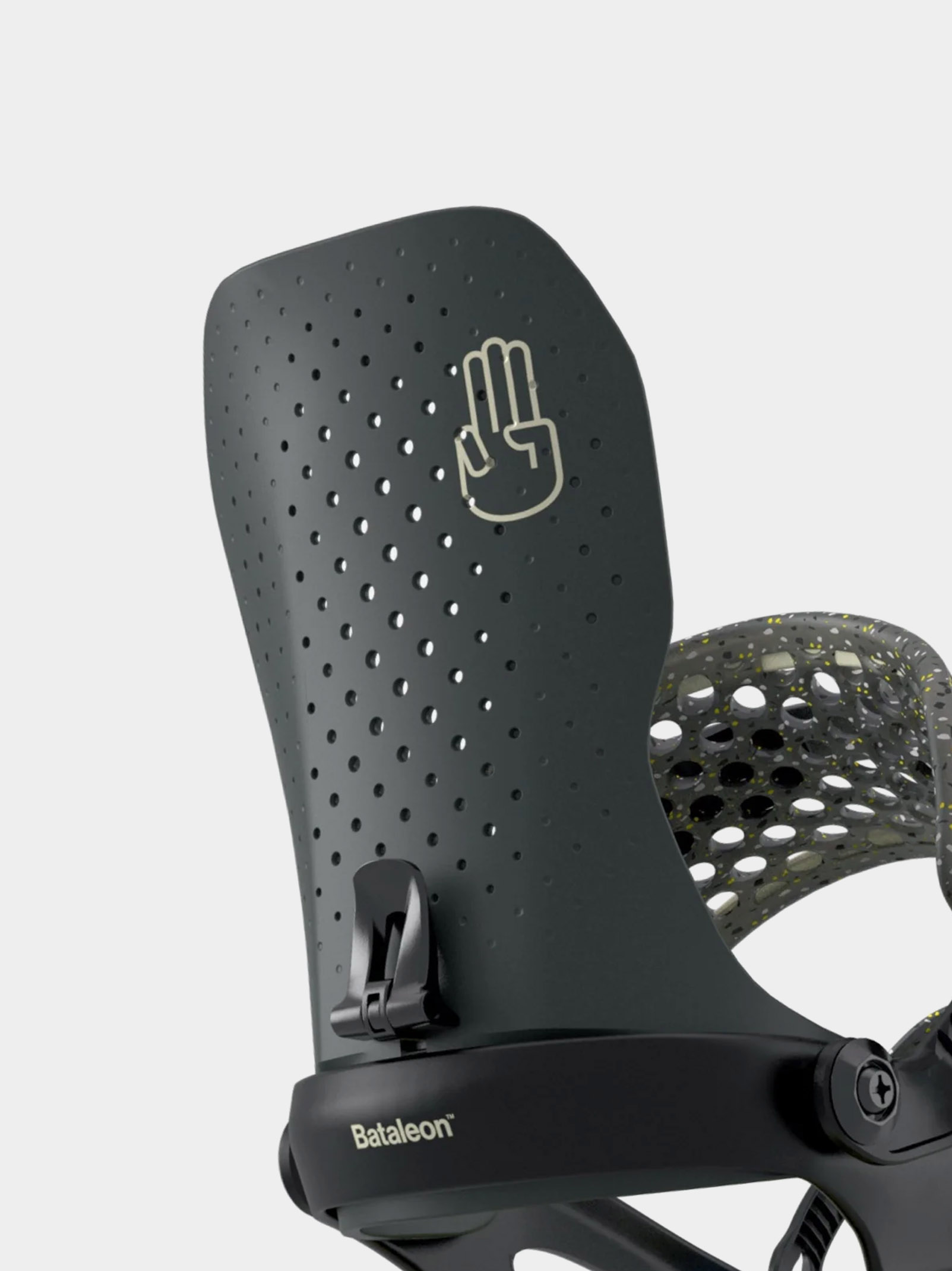 Mens Bataleon Snowboard bindings Astro AsymWrap (black)