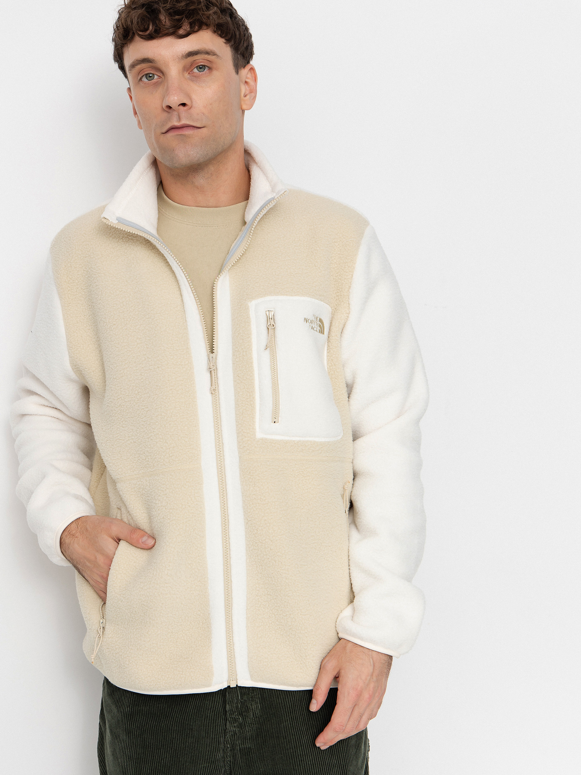 The North Face Yumiori Fleece  (gravel/white dune/grave)