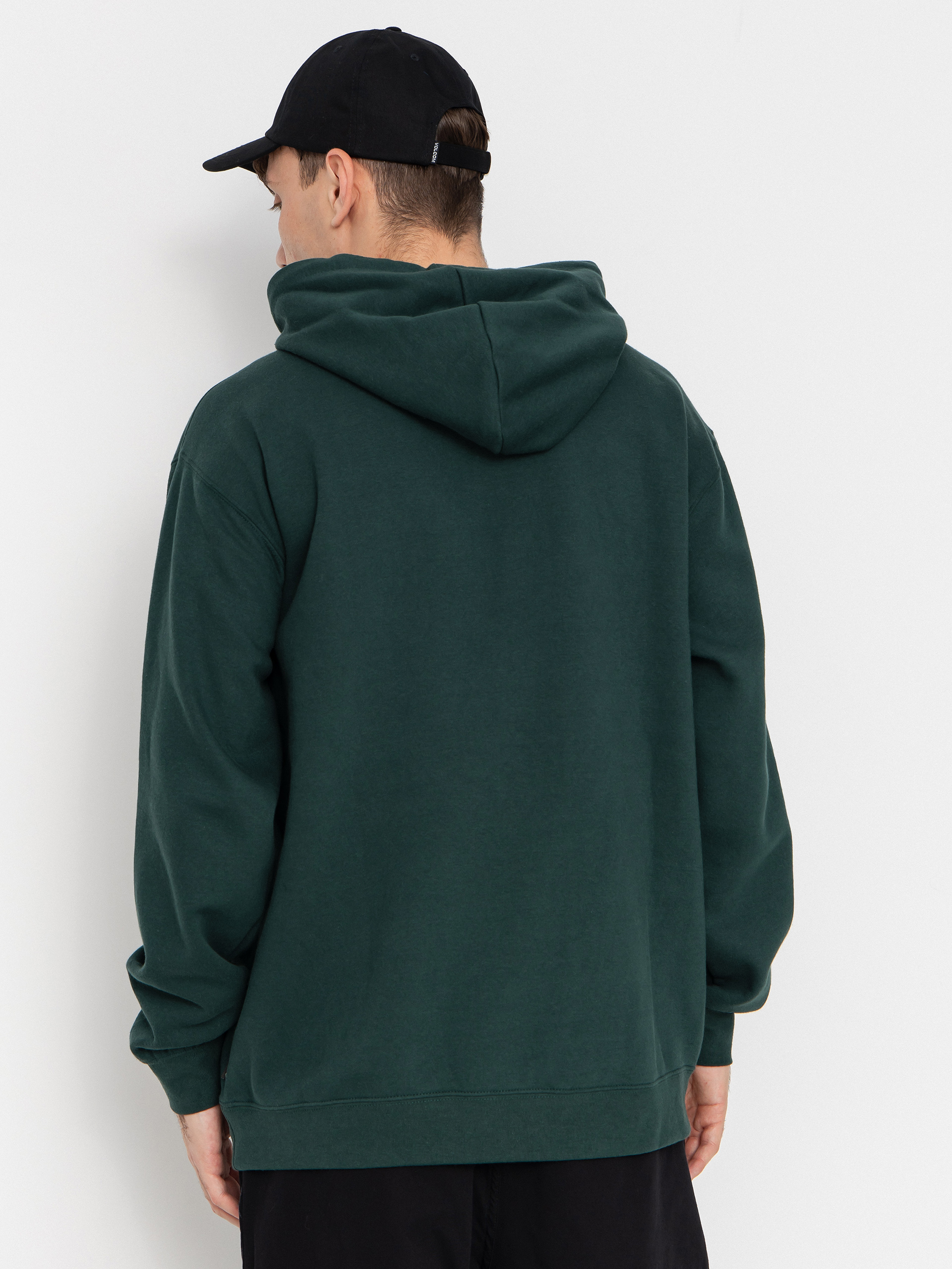 Volcom Essential HD Hoodie (black green)