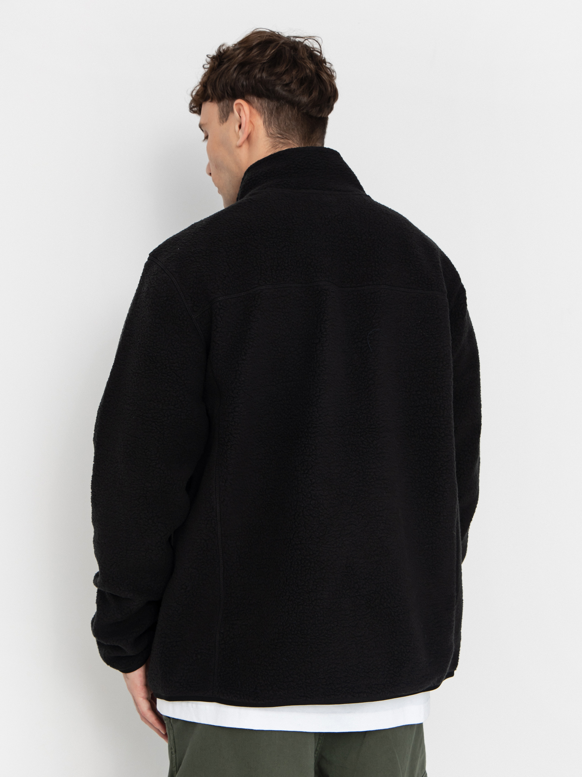 Mens Volcom Nelson Sherpa Fleece  (black)