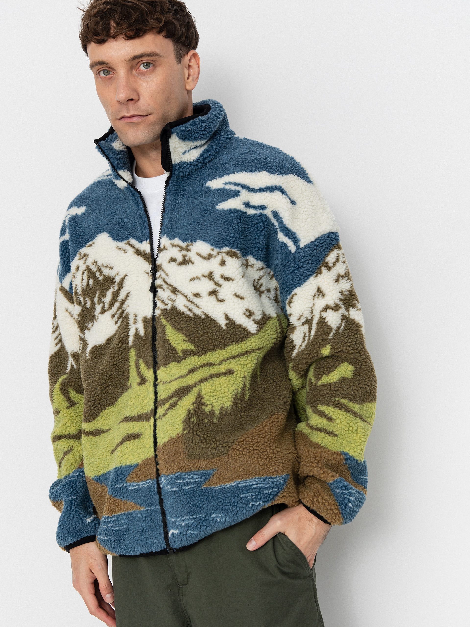 Picture Hafdals Fleece  (cloudy landsc sherpa m)