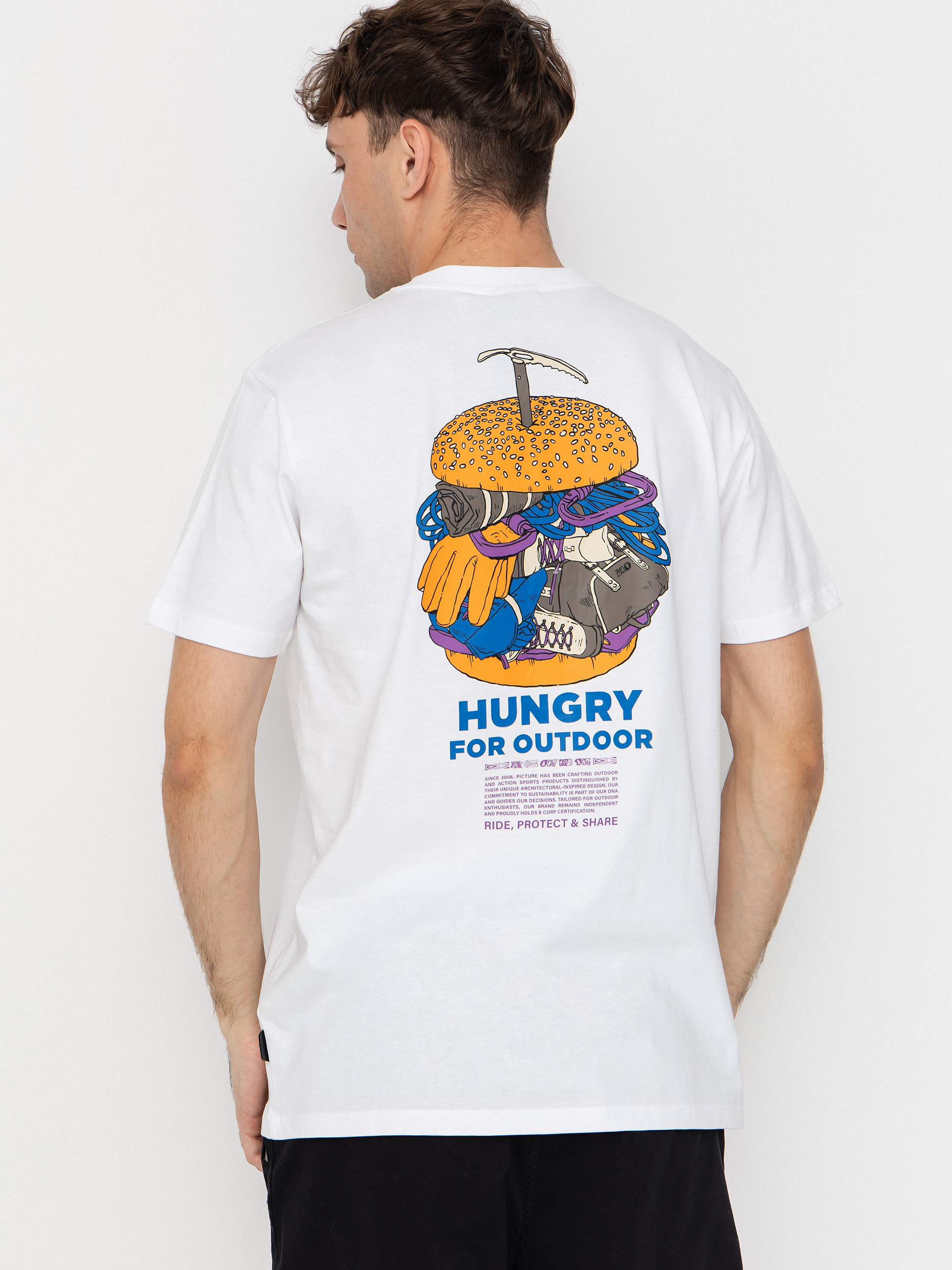 Picture Hikkily T-Shirt (white)