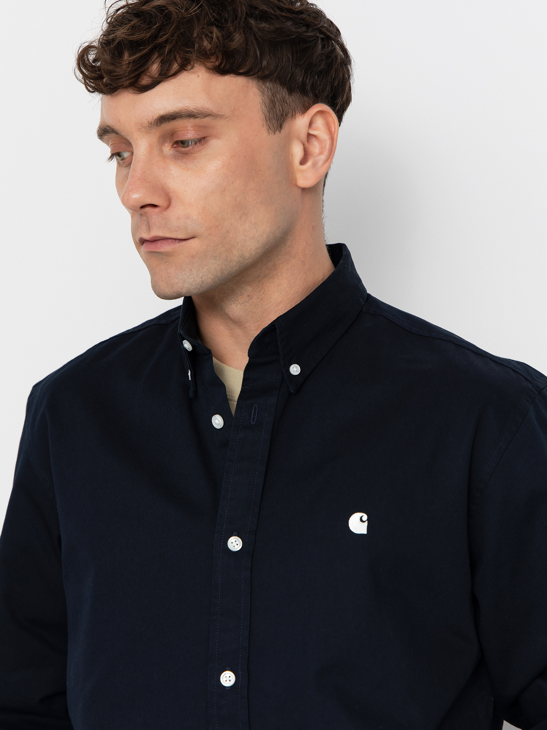 Carhartt WIP Madison Hemd (dark navy/wax)