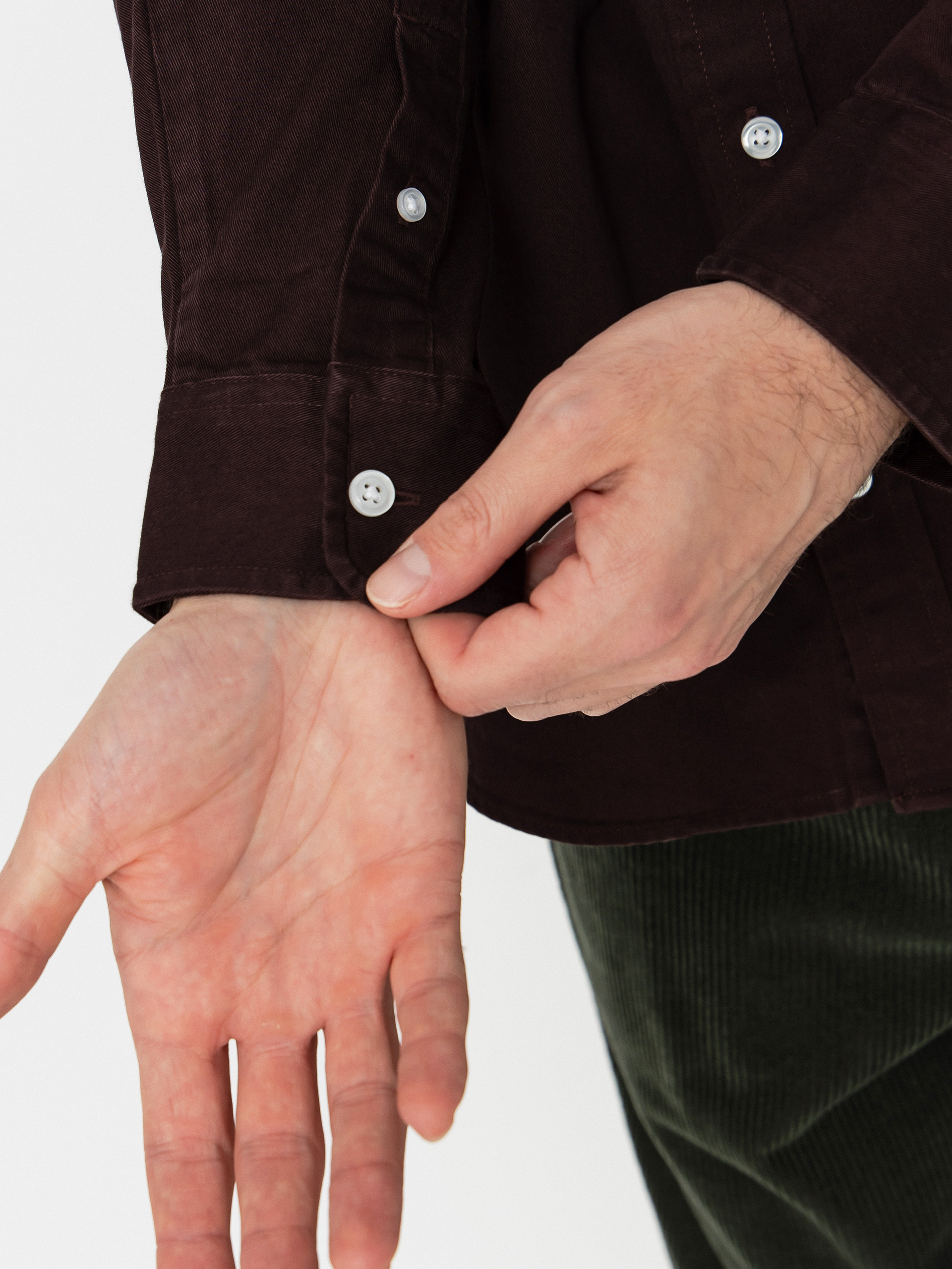 Carhartt WIP Madison Hemd (palisander/wax)