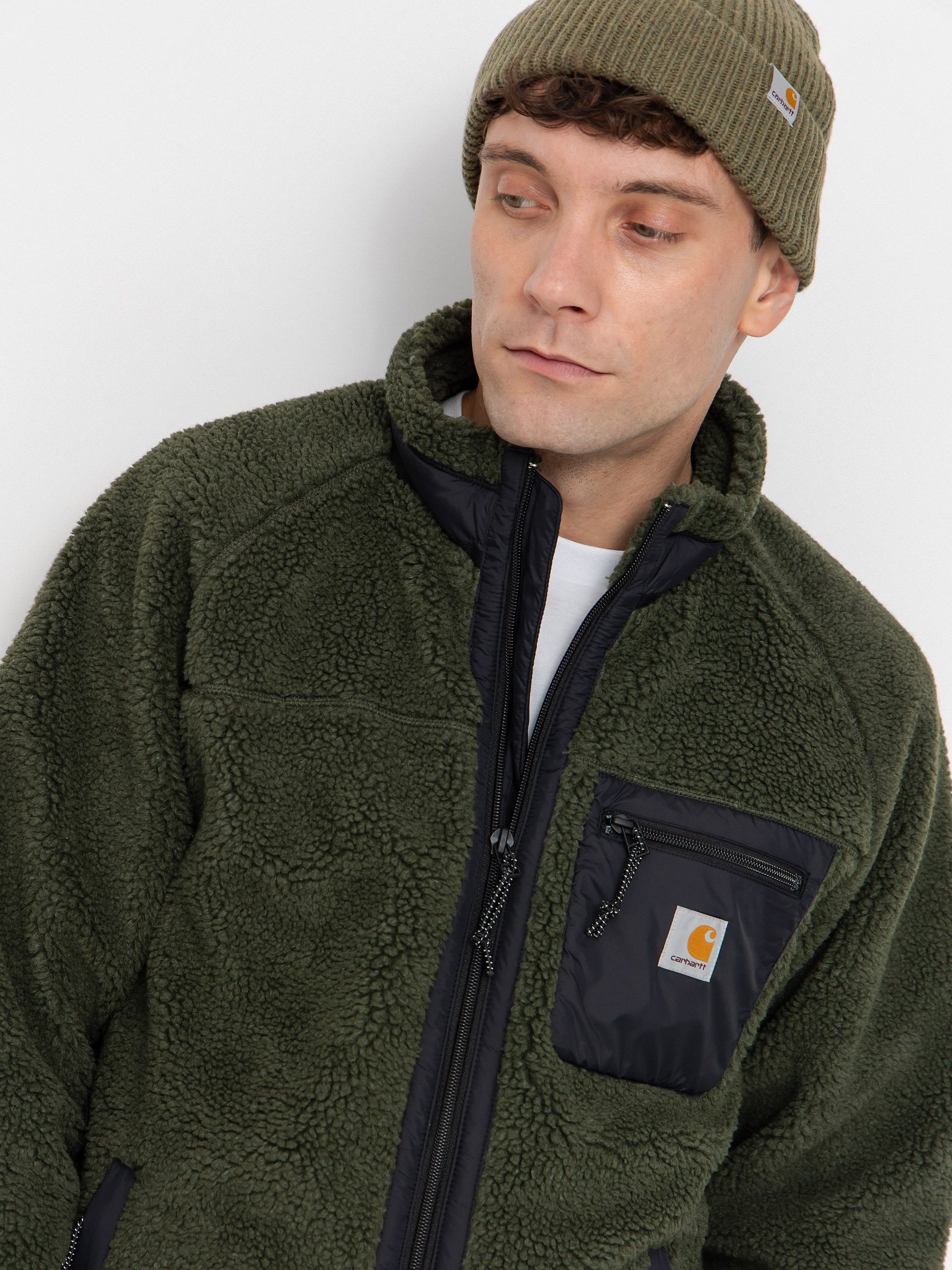 Carhartt WIP Prentis Jacket - green (opuntia/black)