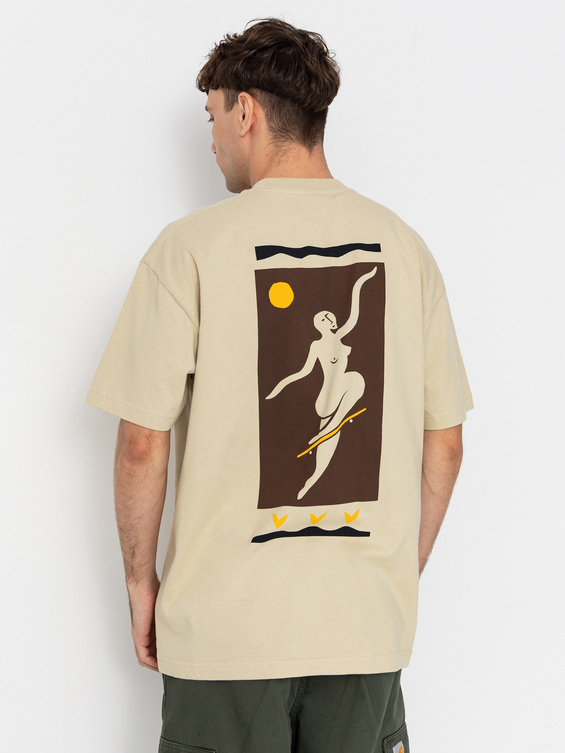 Polar Skate T-Shirt No Complies Forever (sand)