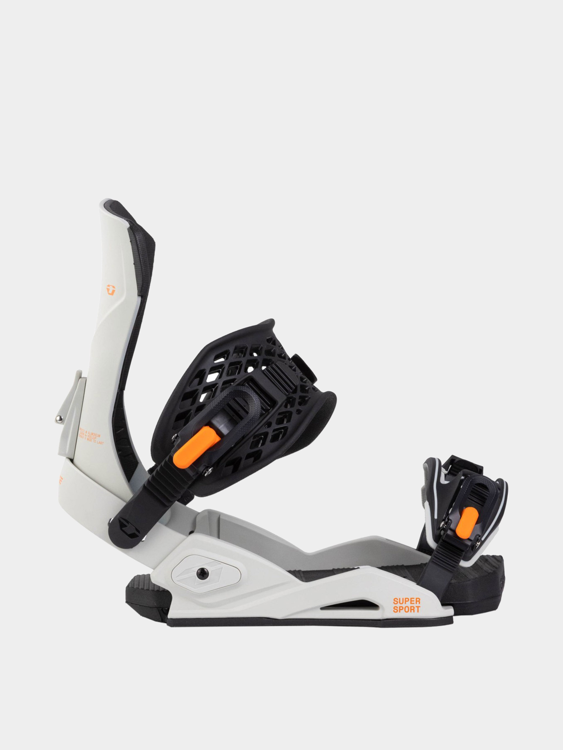 Mens Drake Snowboard bindings Super Sport (grey/orange)