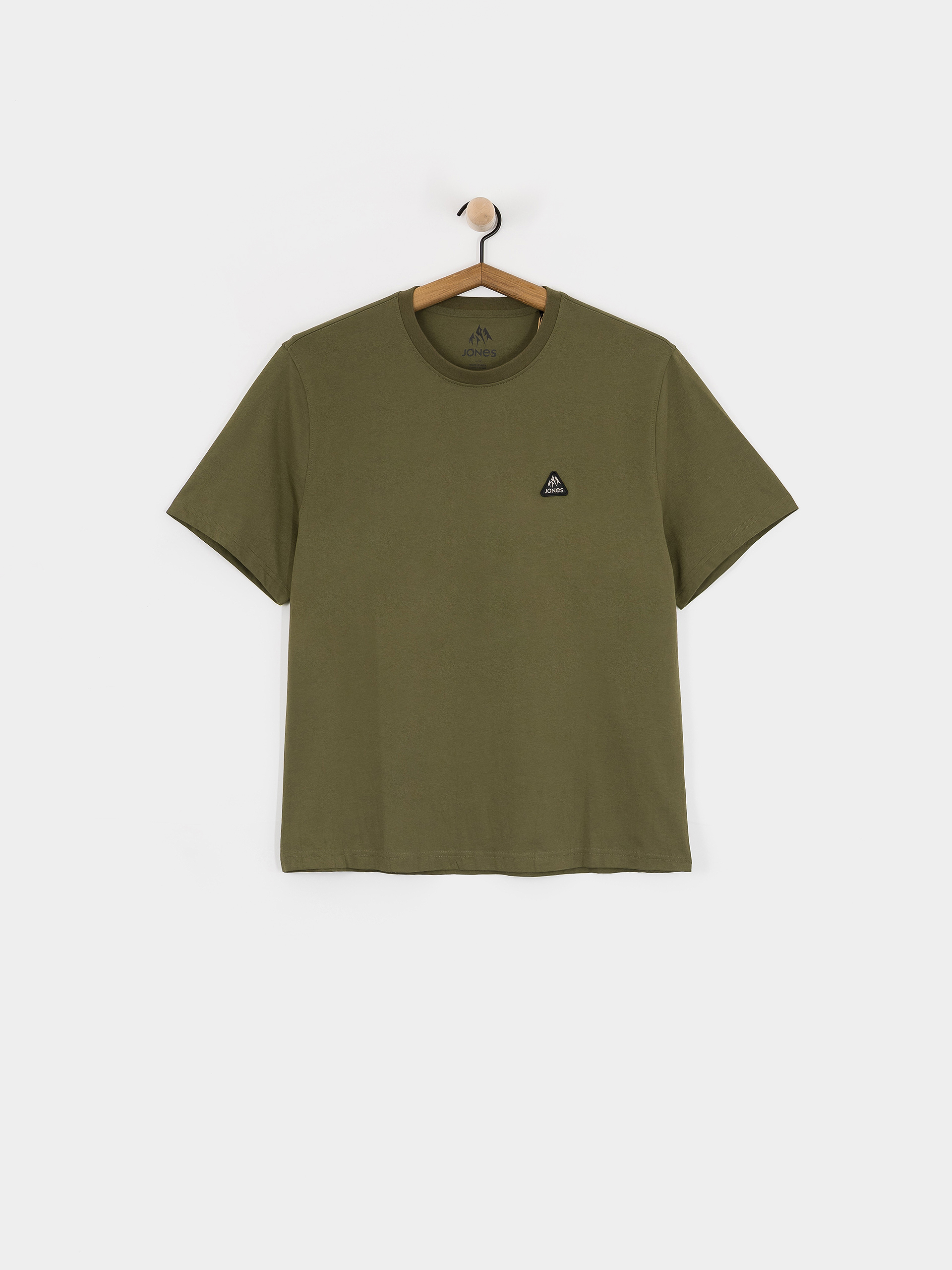 Jones Snowboards Sierra Org Cot T-shirt (moss green)