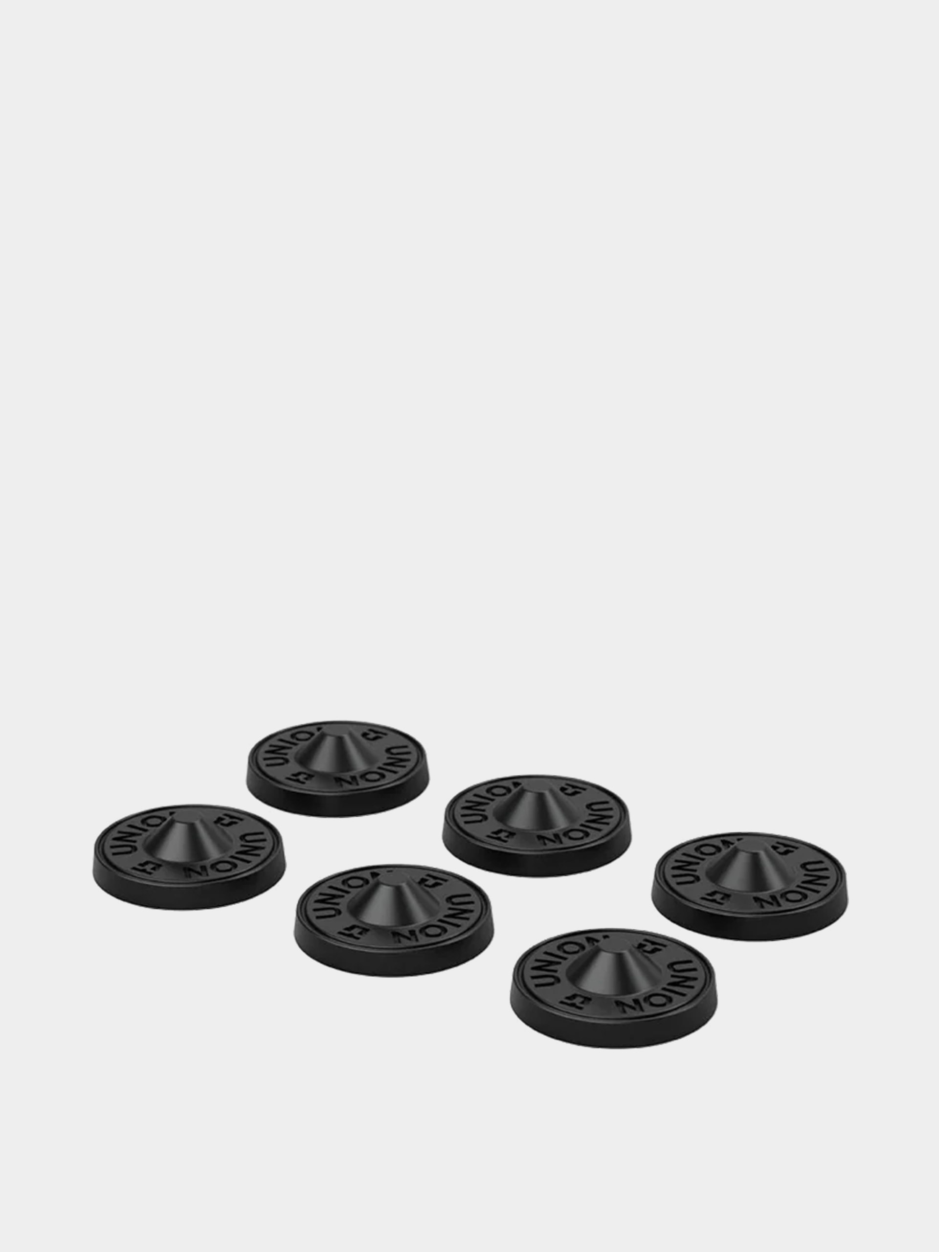 Union Zubehör Metal Stomp Pad 6Pcs (black)