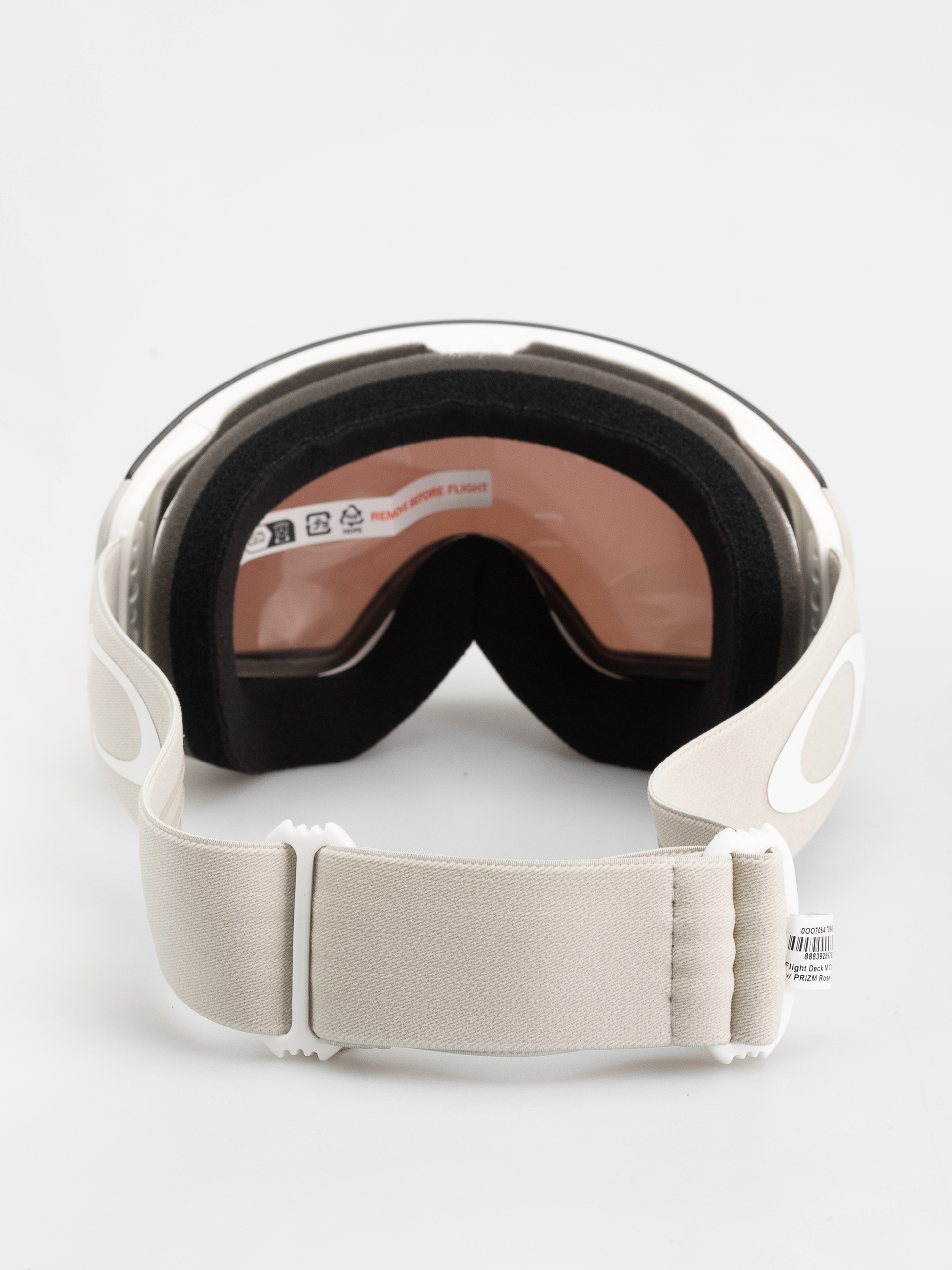 Oakley Flight Deck M Goggles (matte cool grey/prizm rose gold iridium)