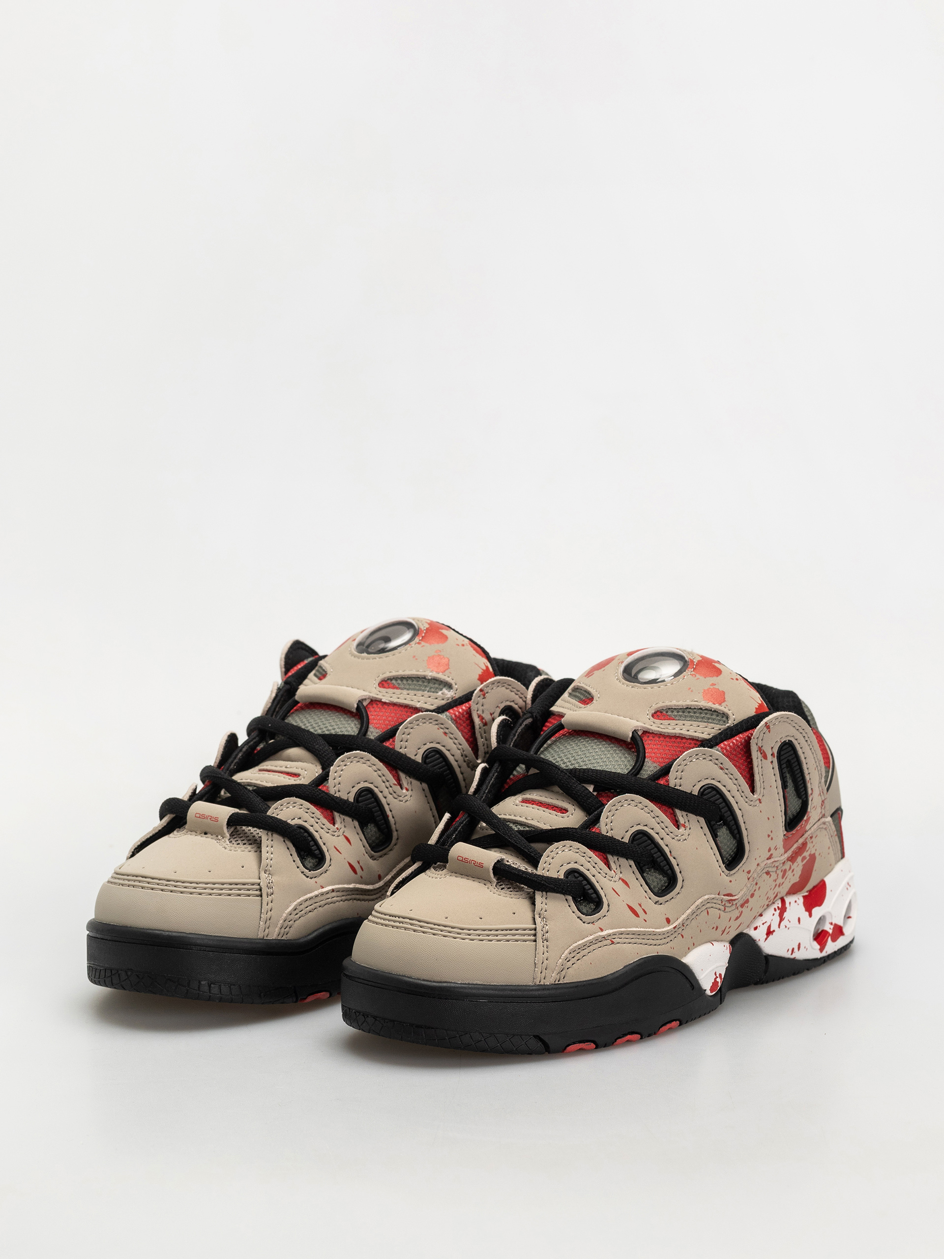 Osiris D3 OG Shoes (taupe/olive/drips)