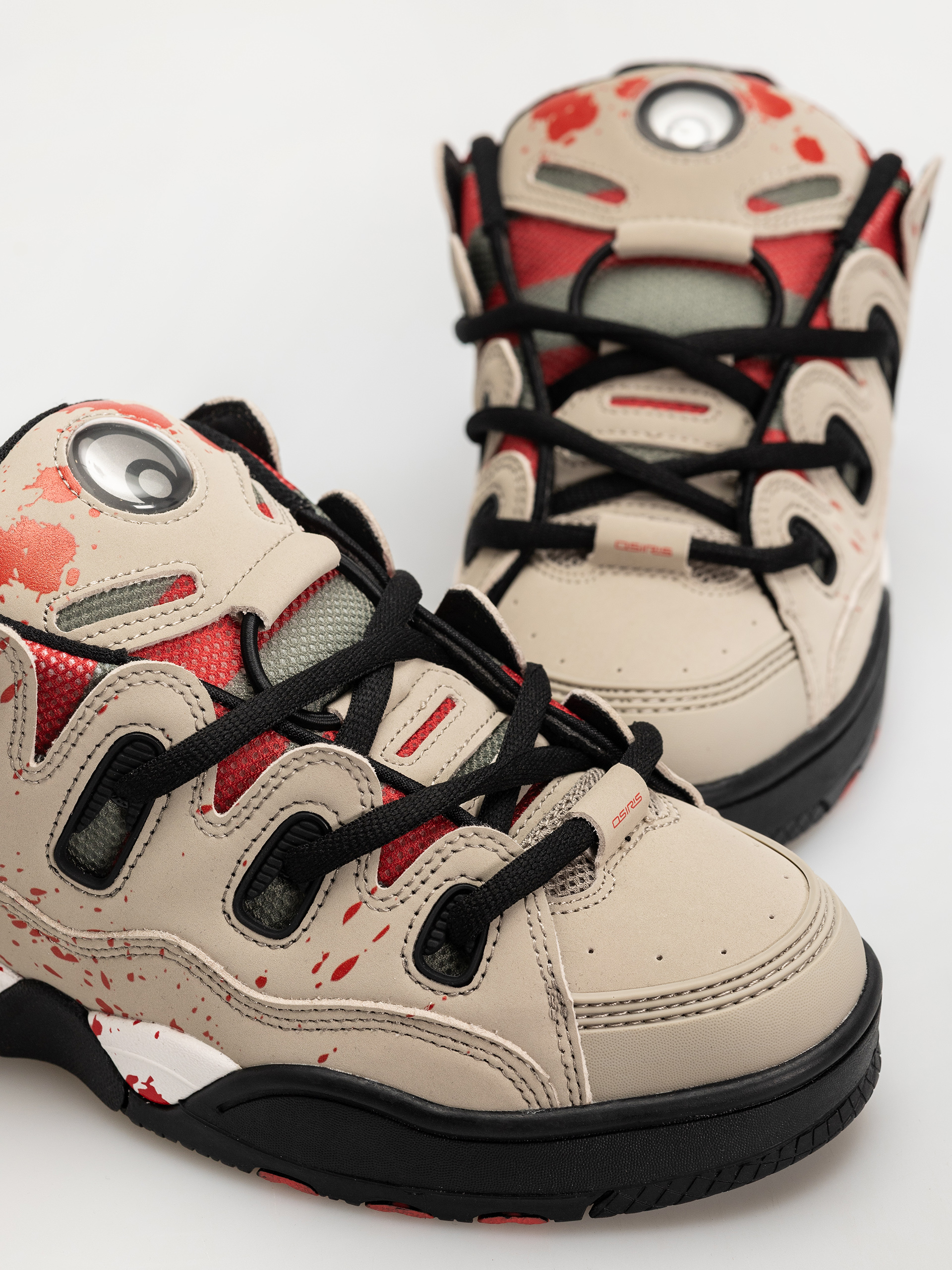 Osiris D3 OG Shoes (taupe/olive/drips)