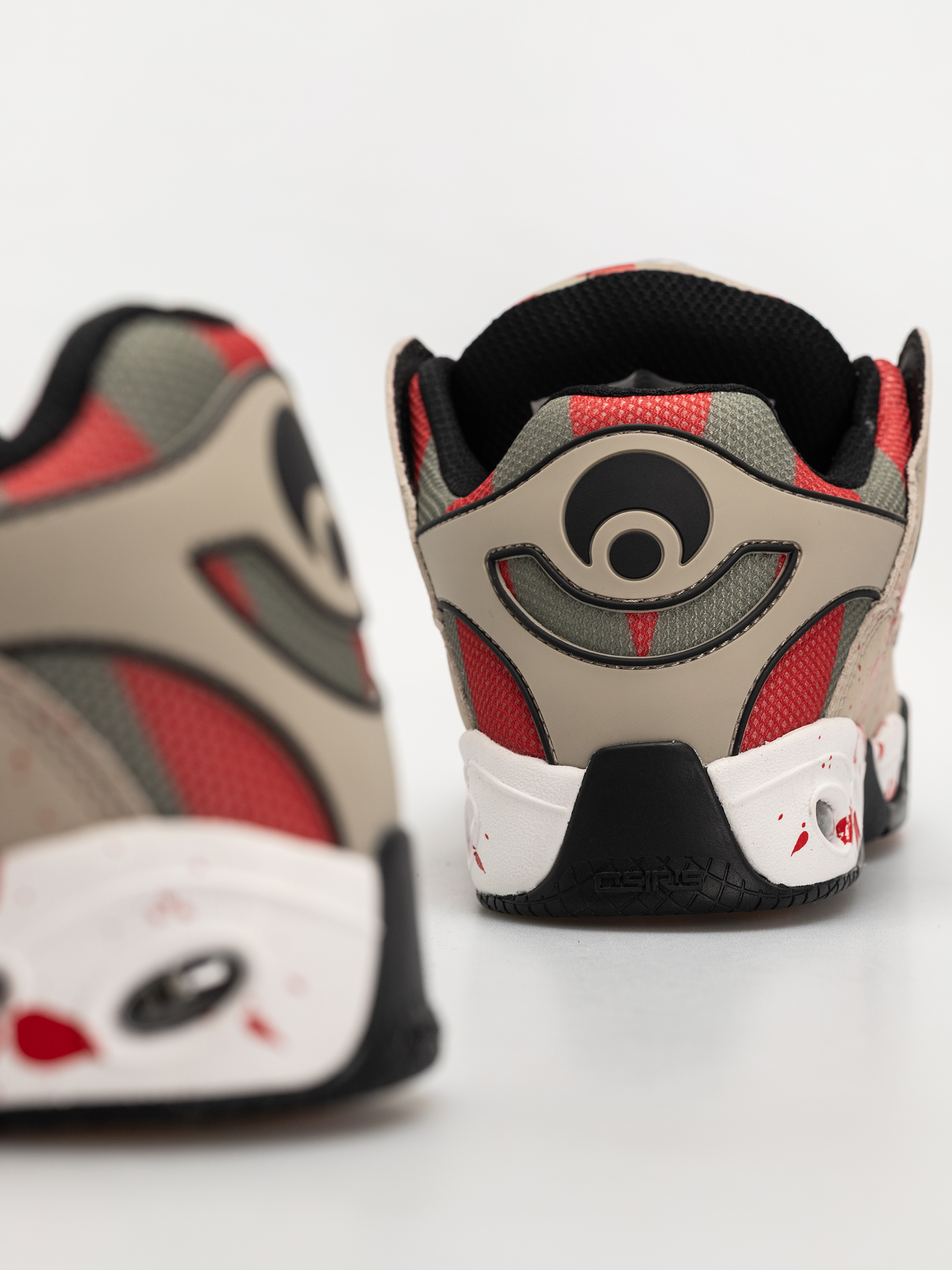 Osiris D3 OG Schuhe (taupe/olive/drips)