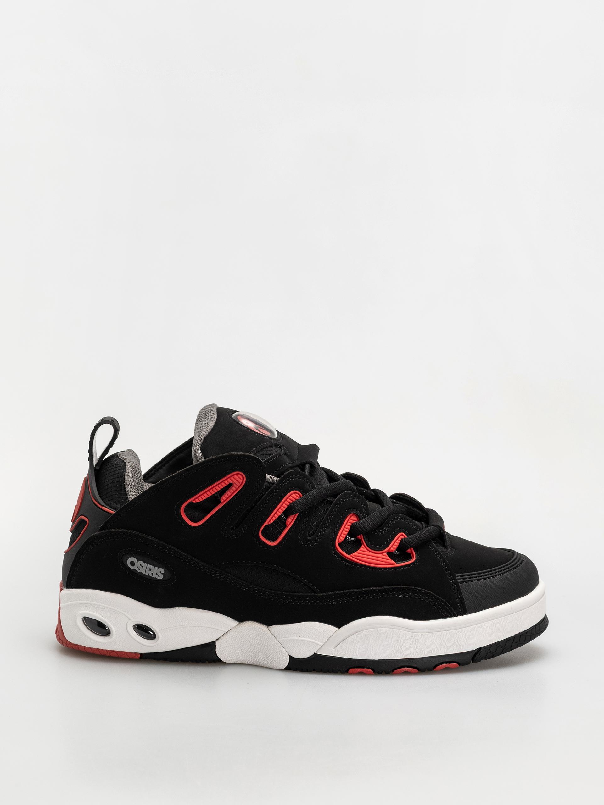 Osiris D3 E Shoes (black/charcoal/red)