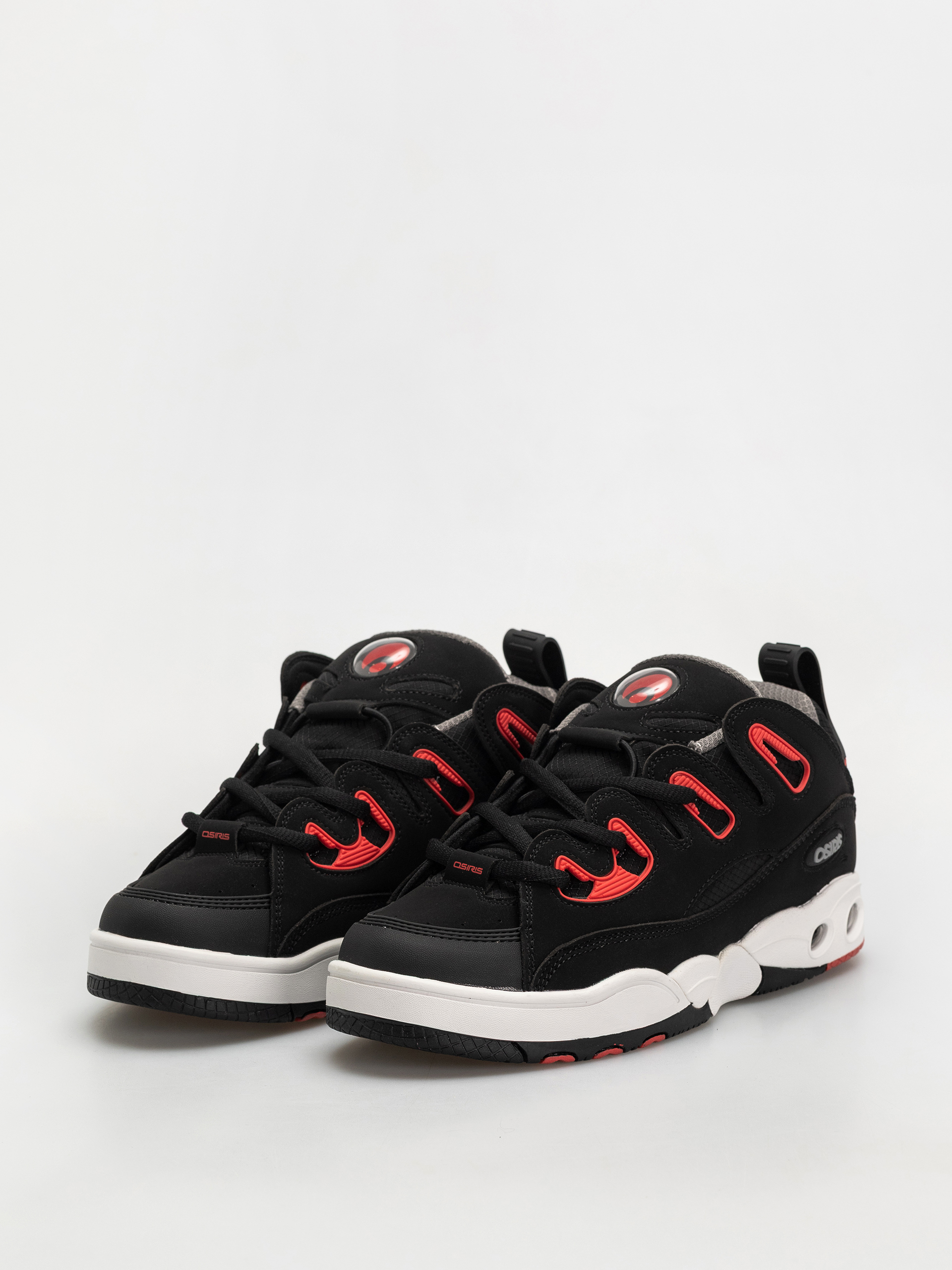 Osiris D3 E Schuhe (black/charcoal/red)