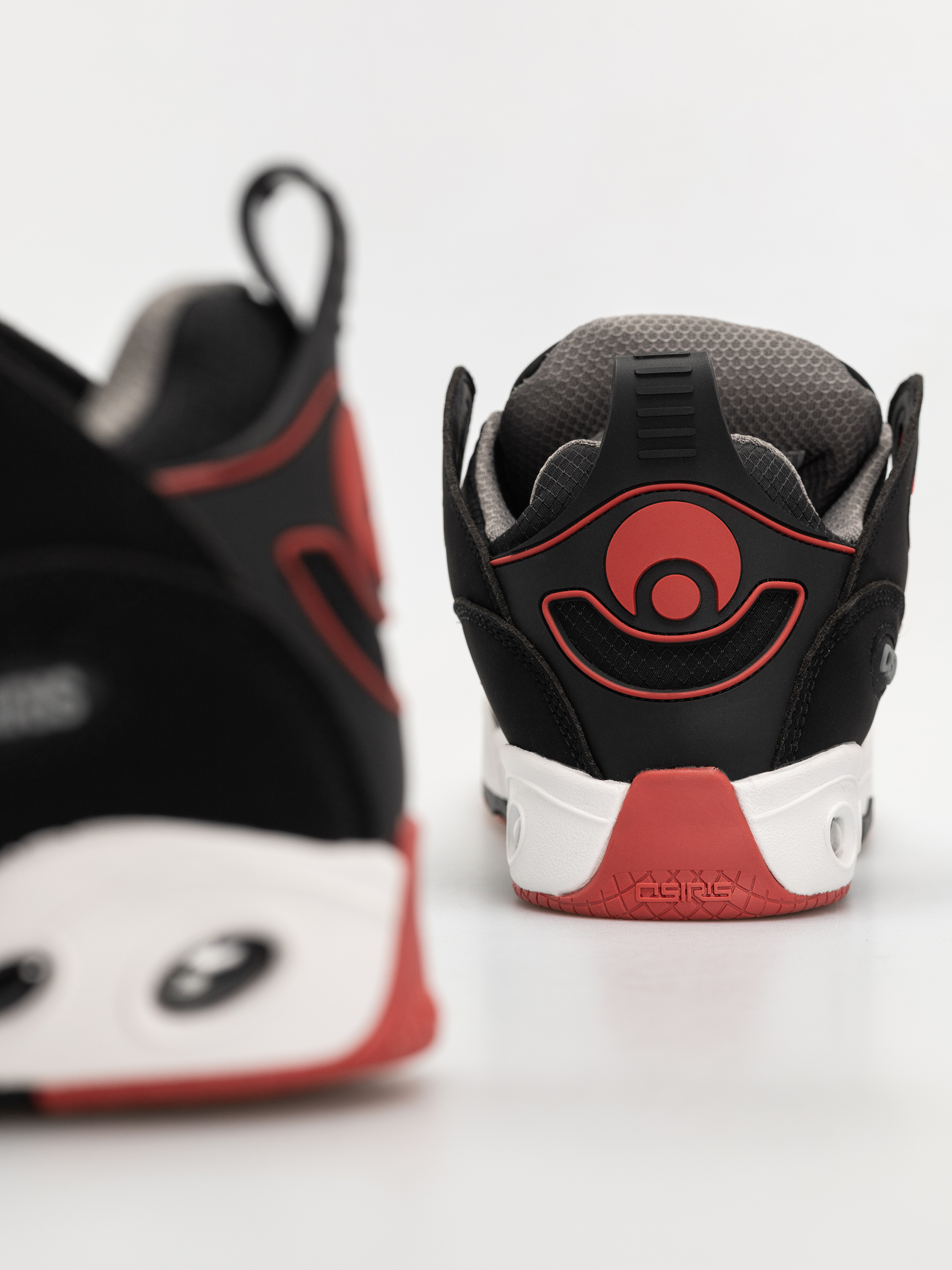 Osiris D3 E Shoes (black/charcoal/red)