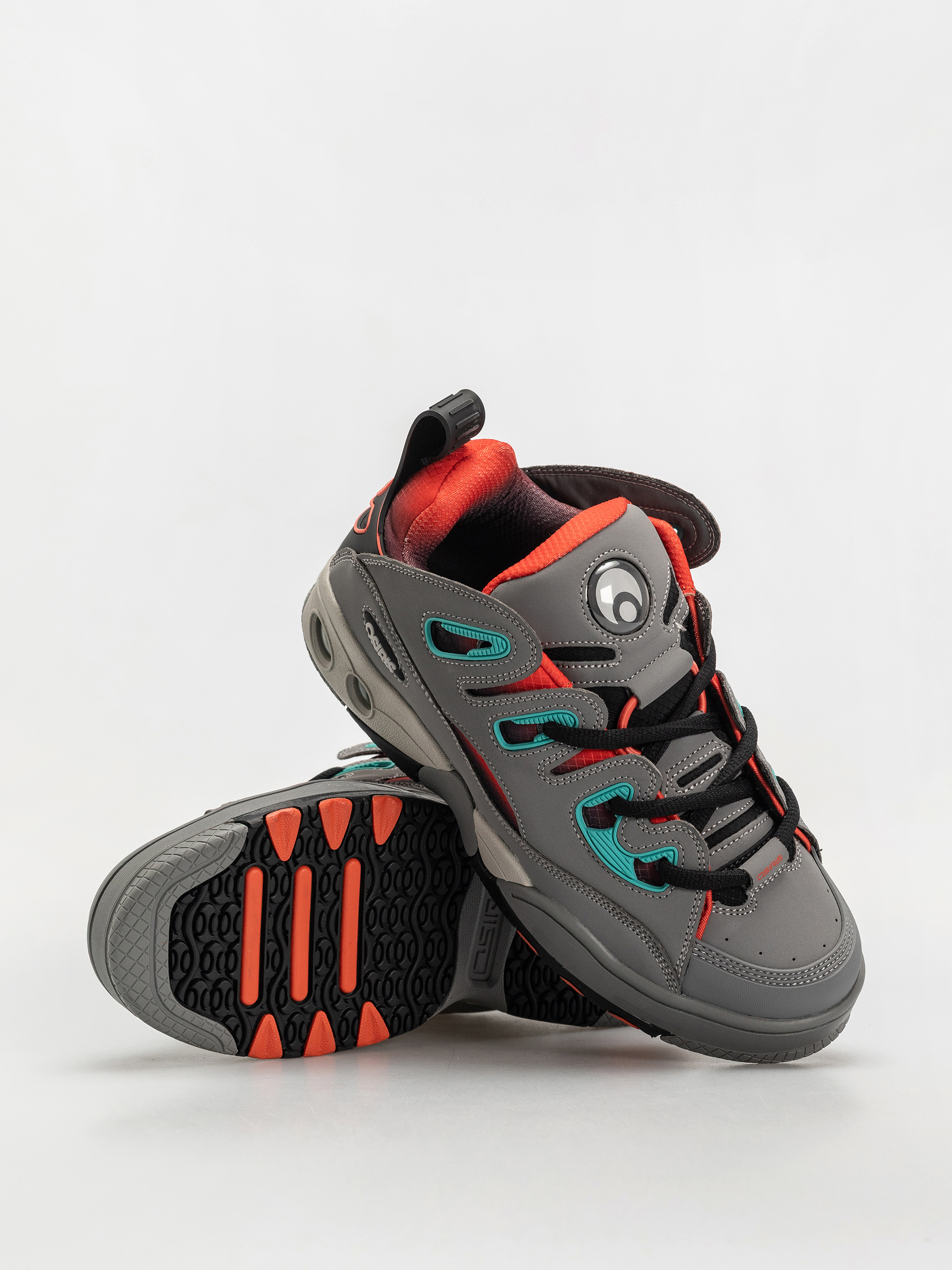 Osiris D3 E Shoes (grey/orange/turqoise)