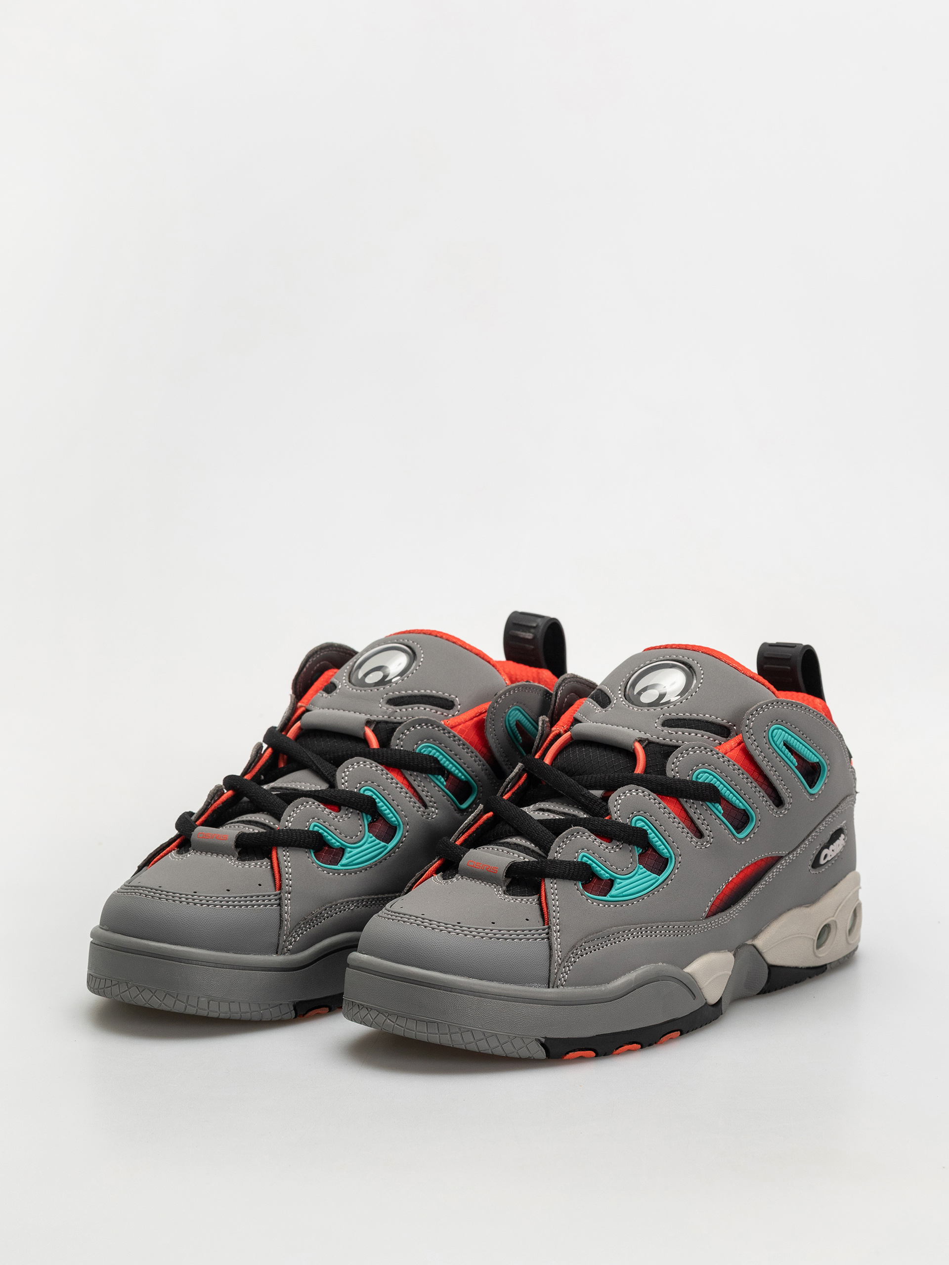 Osiris D3 E Shoes (grey/orange/turqoise)