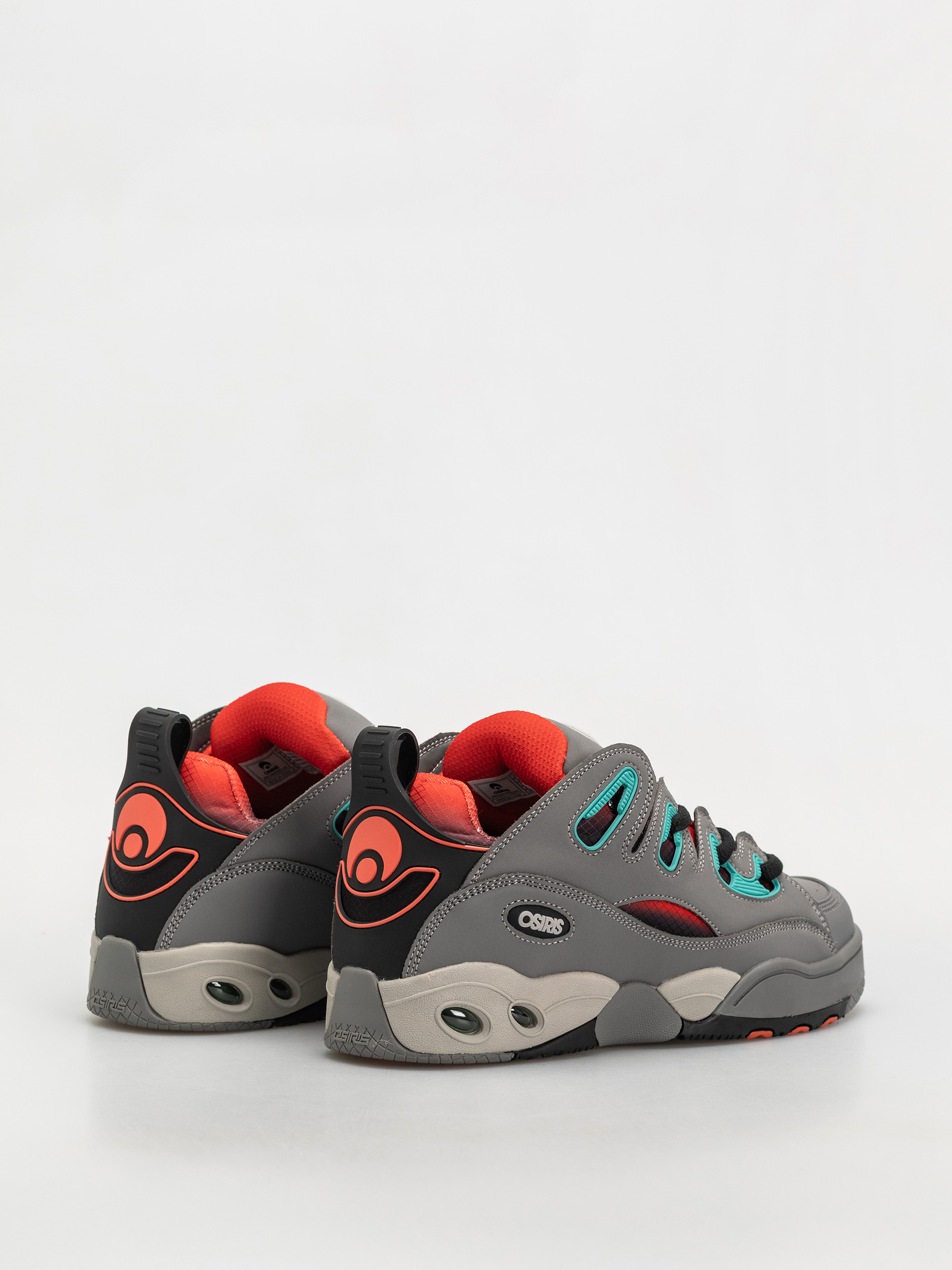 Osiris D3 E Shoes (grey/orange/turqoise)