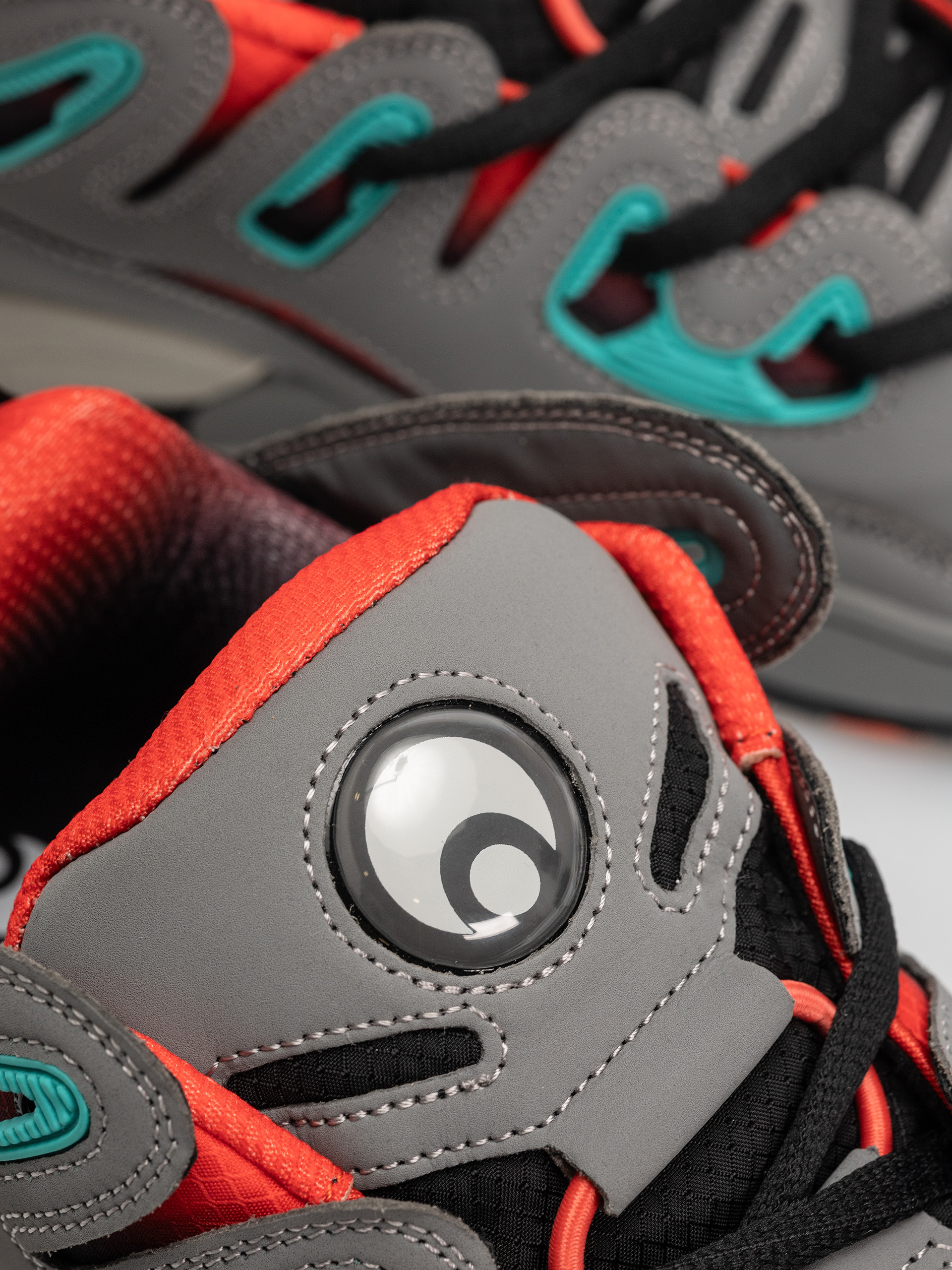 Osiris D3 E Shoes (grey/orange/turqoise)