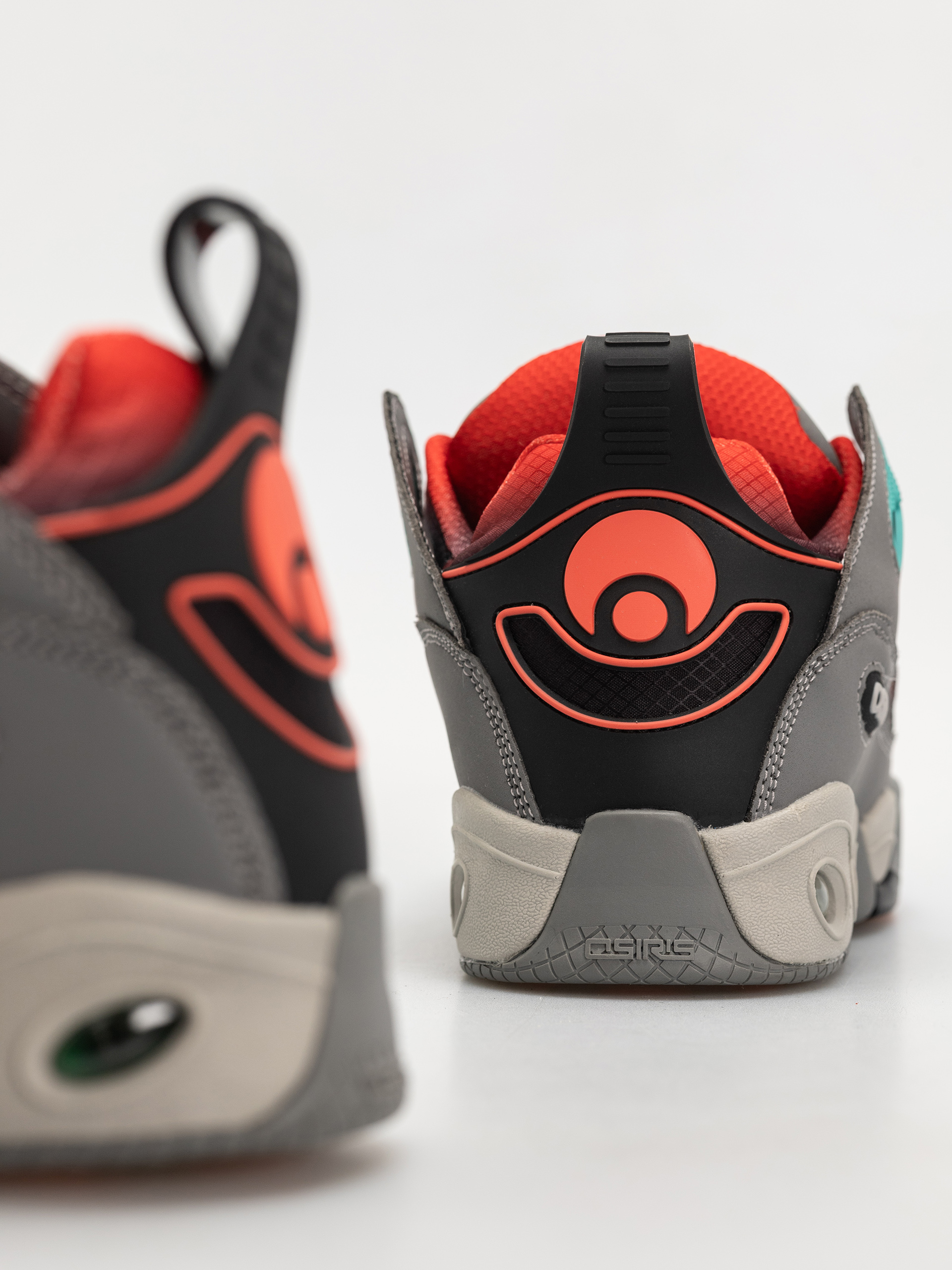 Osiris D3 E Shoes (grey/orange/turqoise)