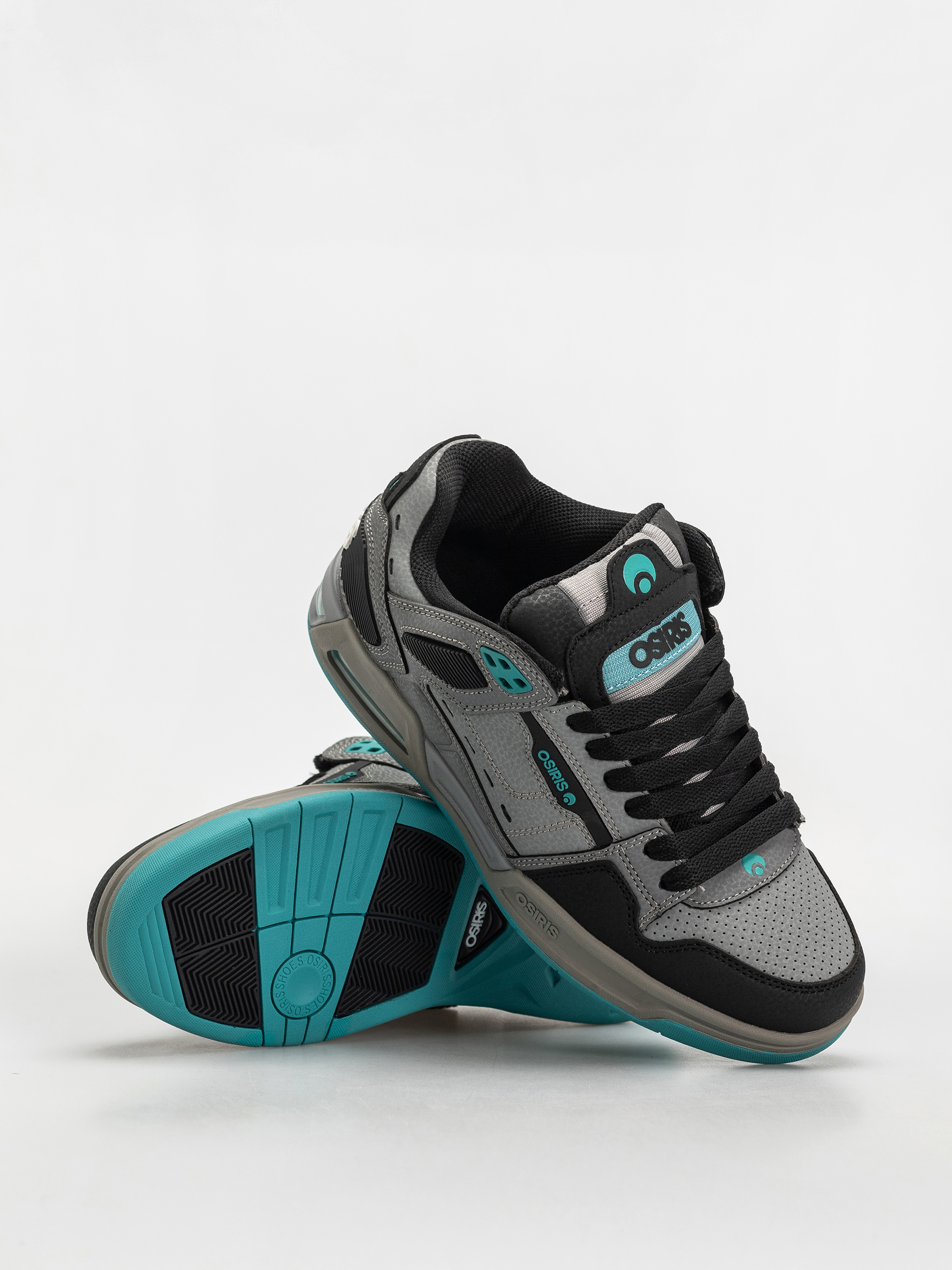 Osiris Peril Schuhe (black/grey/teal)