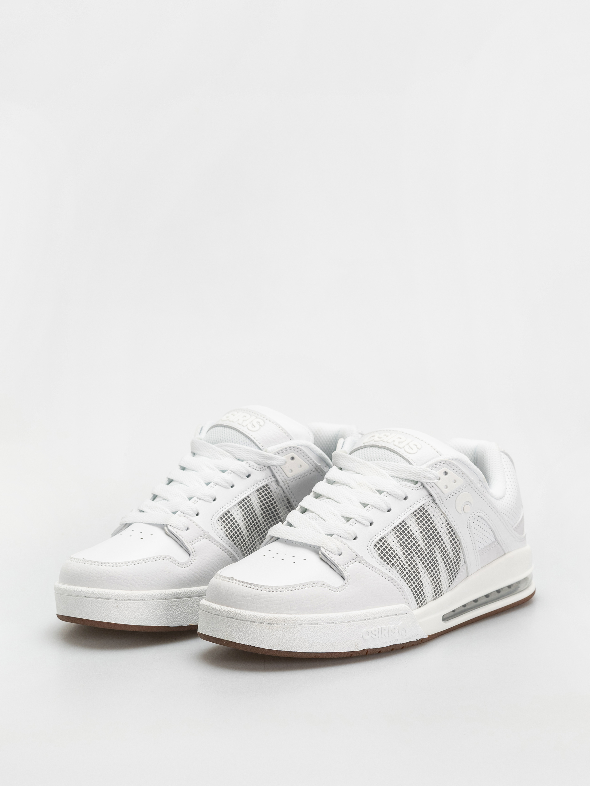 Osiris Pixel Shoes (white/grey/gum)