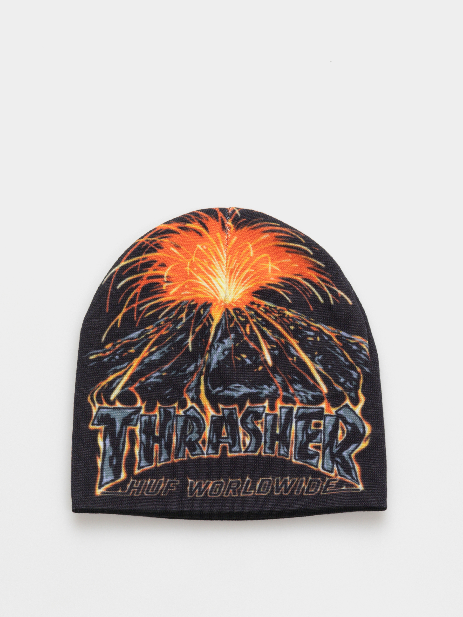 HUF X Thrasher Meltdown Reversible Beanie