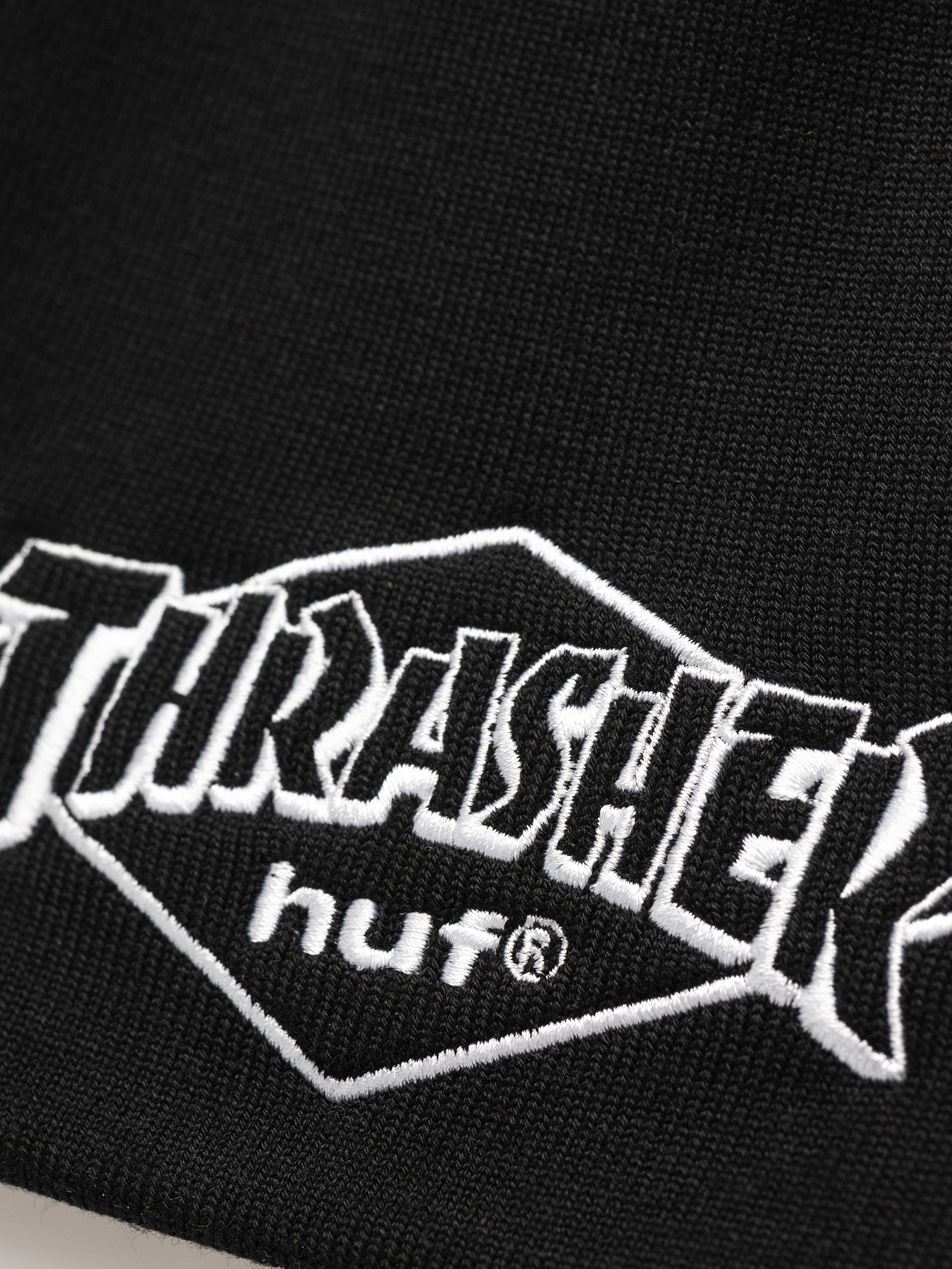 HUF X Thrasher Meltdown Reversible Beanie (black)