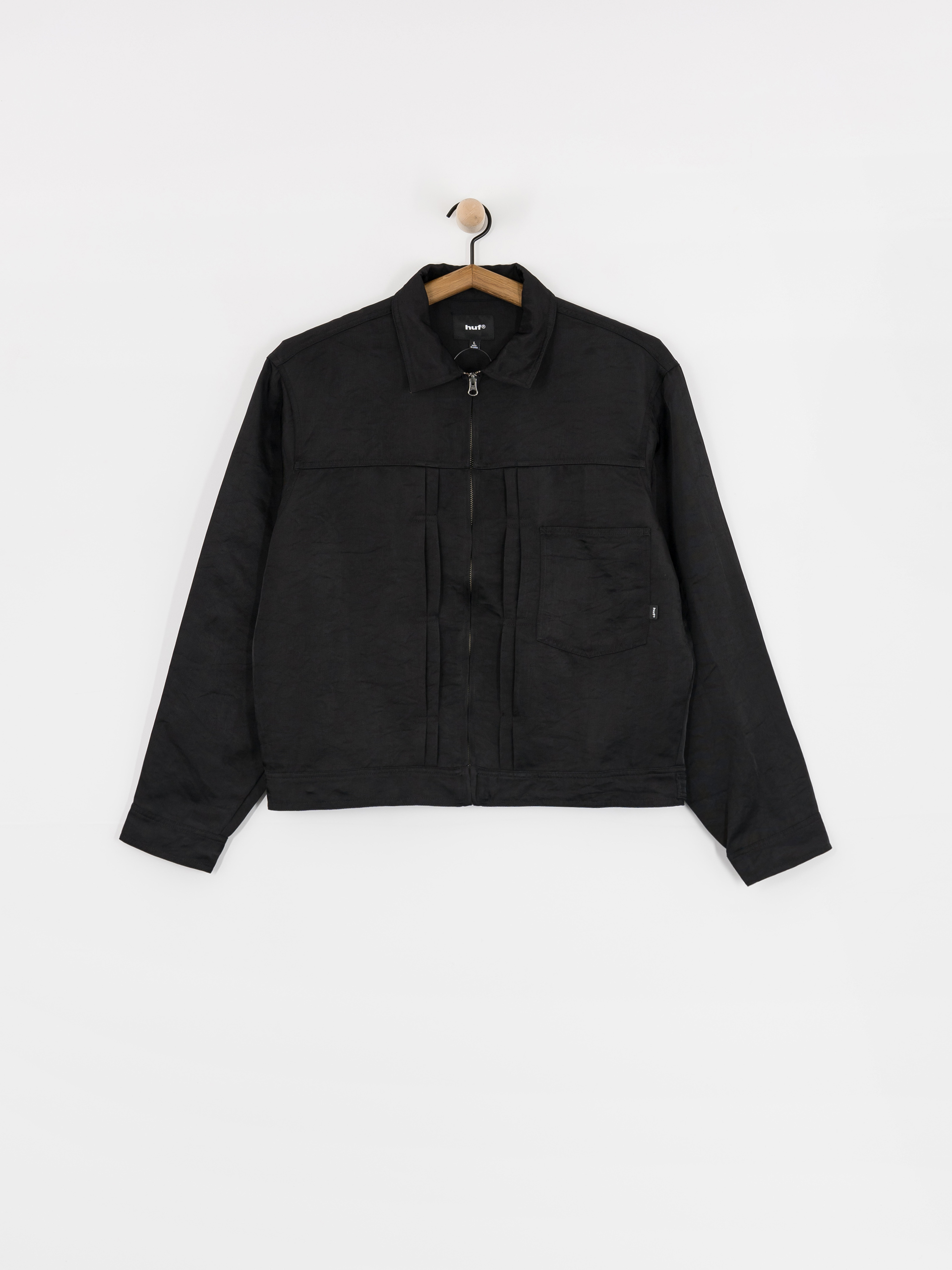 HUF Jacket X Thrasher Trucker (black)