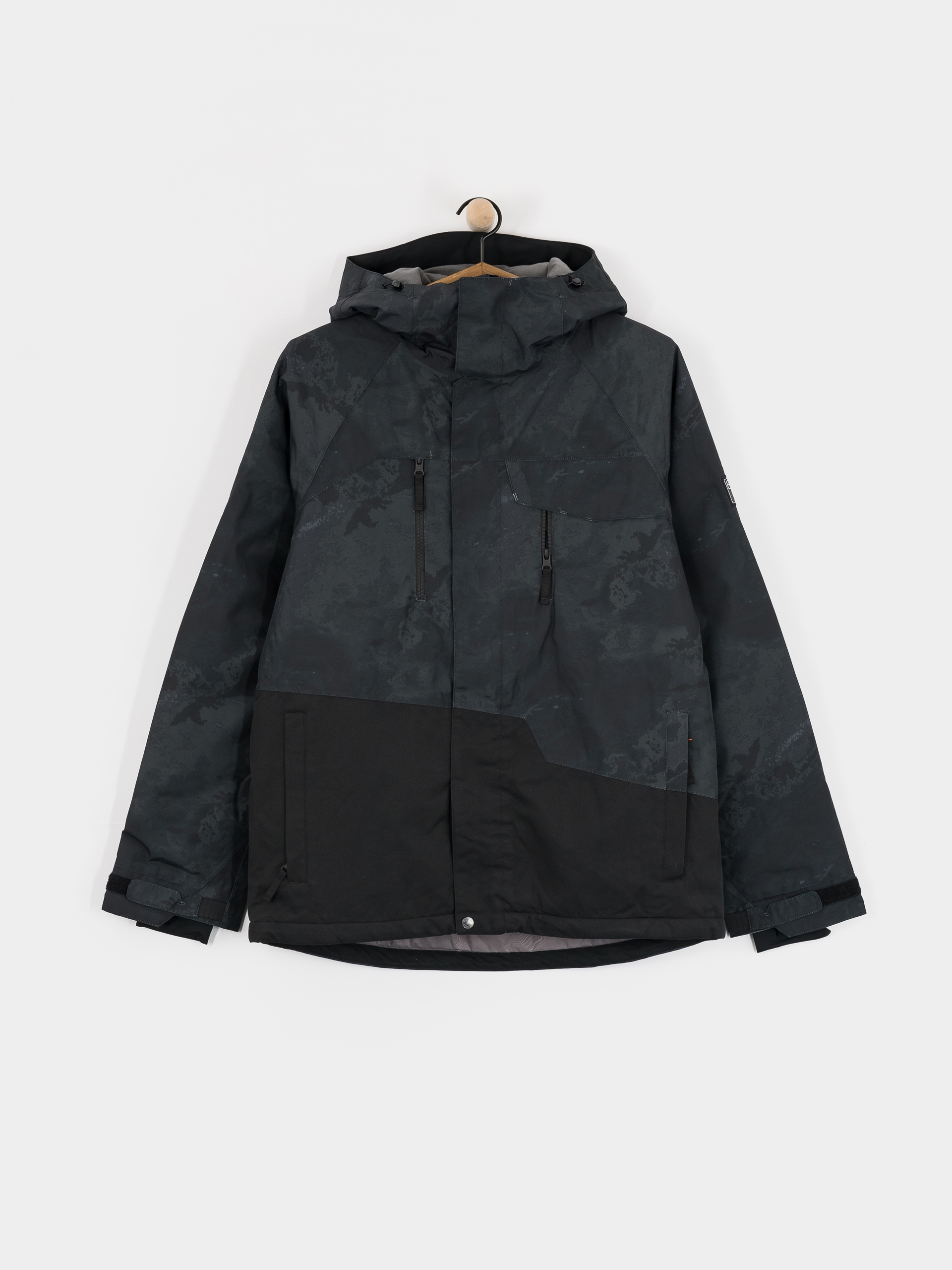 686 Snowboard jacket Geo Insulated - black, camo (black hemisphere)
