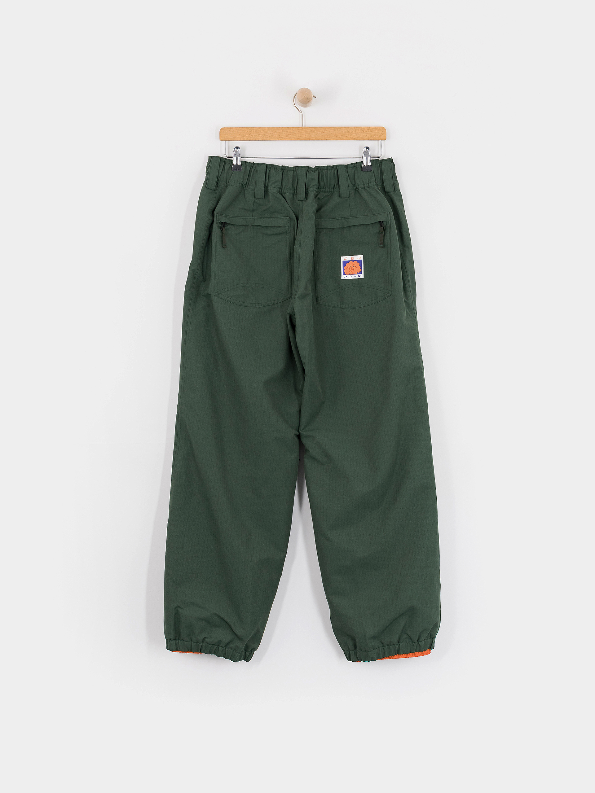Mens 686 Snowboard pants Dojo (moss green ripstop)