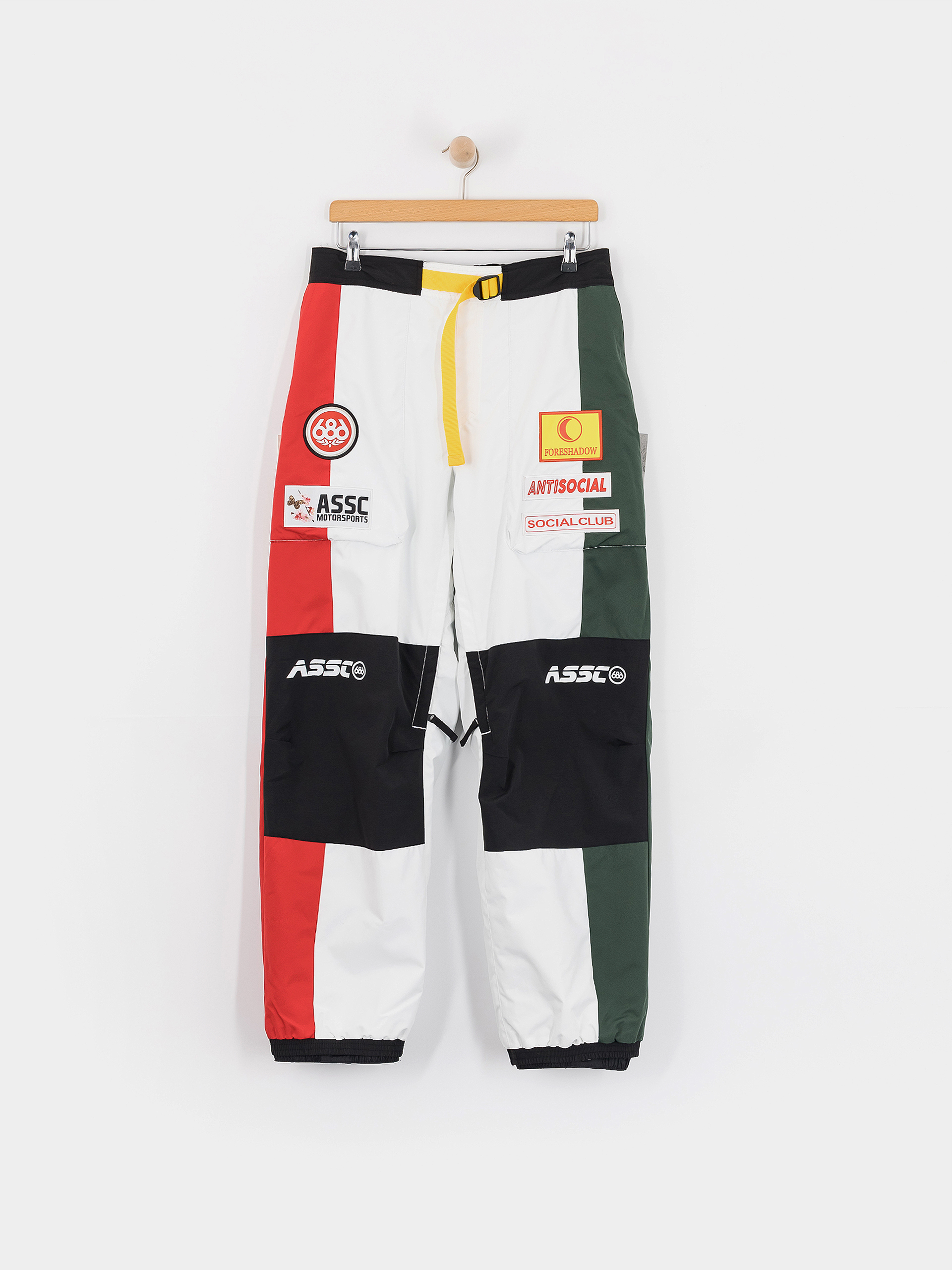Herren 686 Snowboard Hose X ASSC F1 (assc white colorblock)
