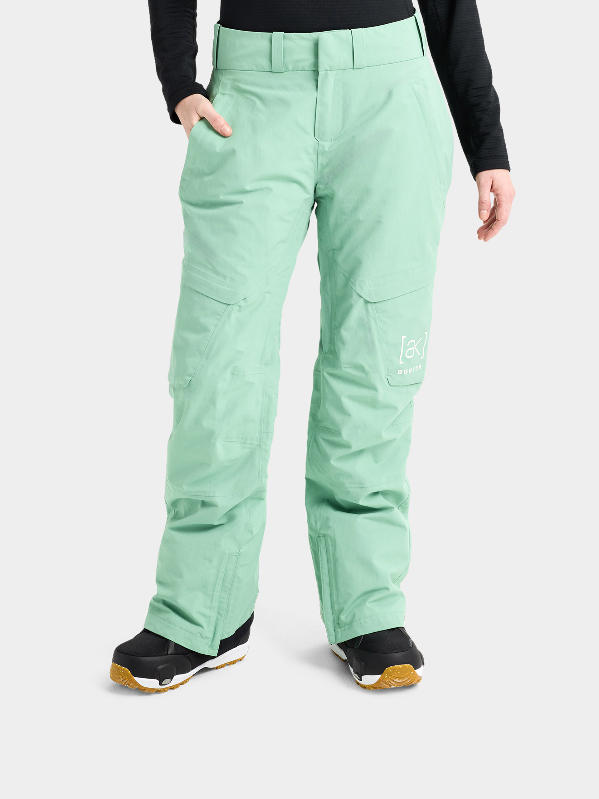 Womens Burton Snowboard pants Ak Gore Tex Summit 2L Insulated (soft sage)