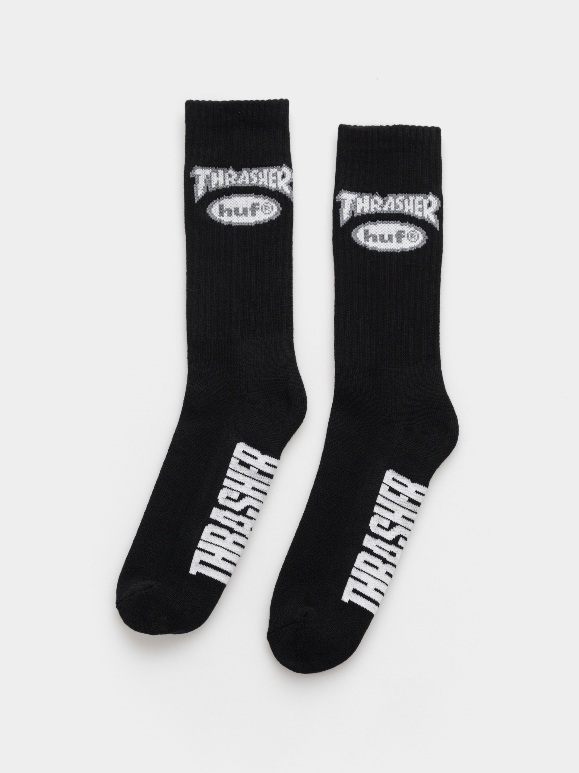 HUF X Thrasher Logo Socks (black)