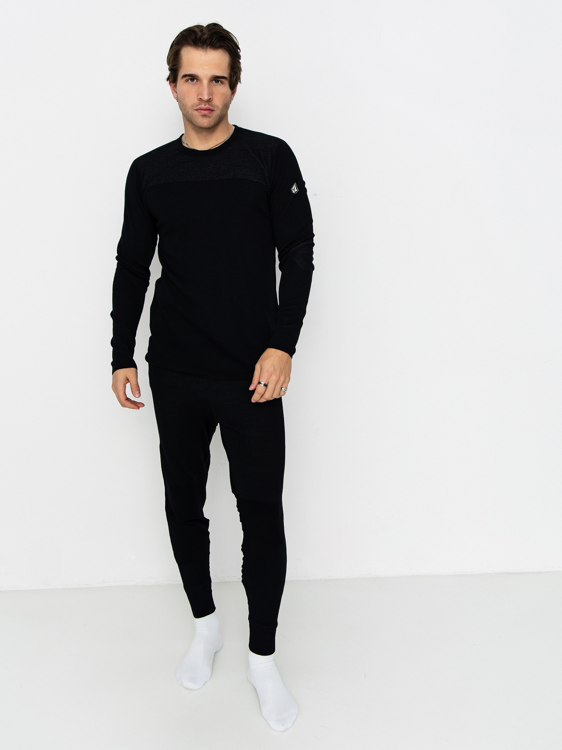 Volcom Aktives Longsleeve Engineered (black)