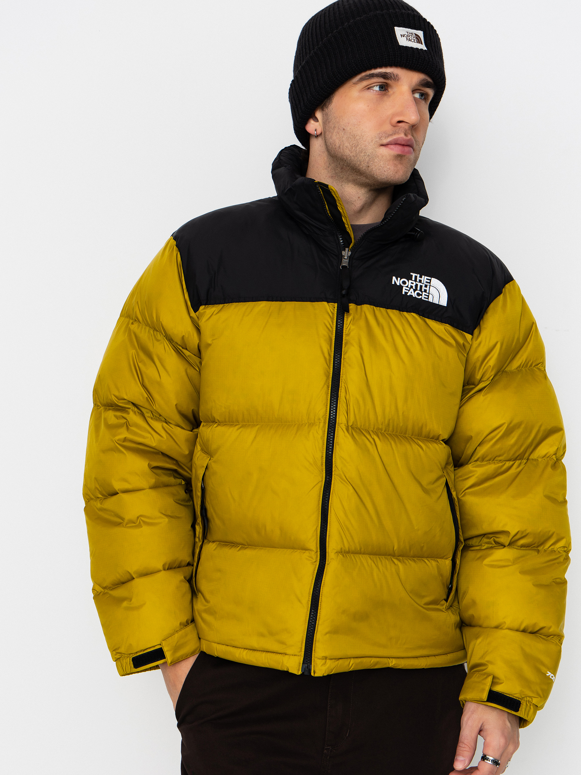 The North Face 1996 Retro Nuptse Jacket (deep dijon/tnf black)