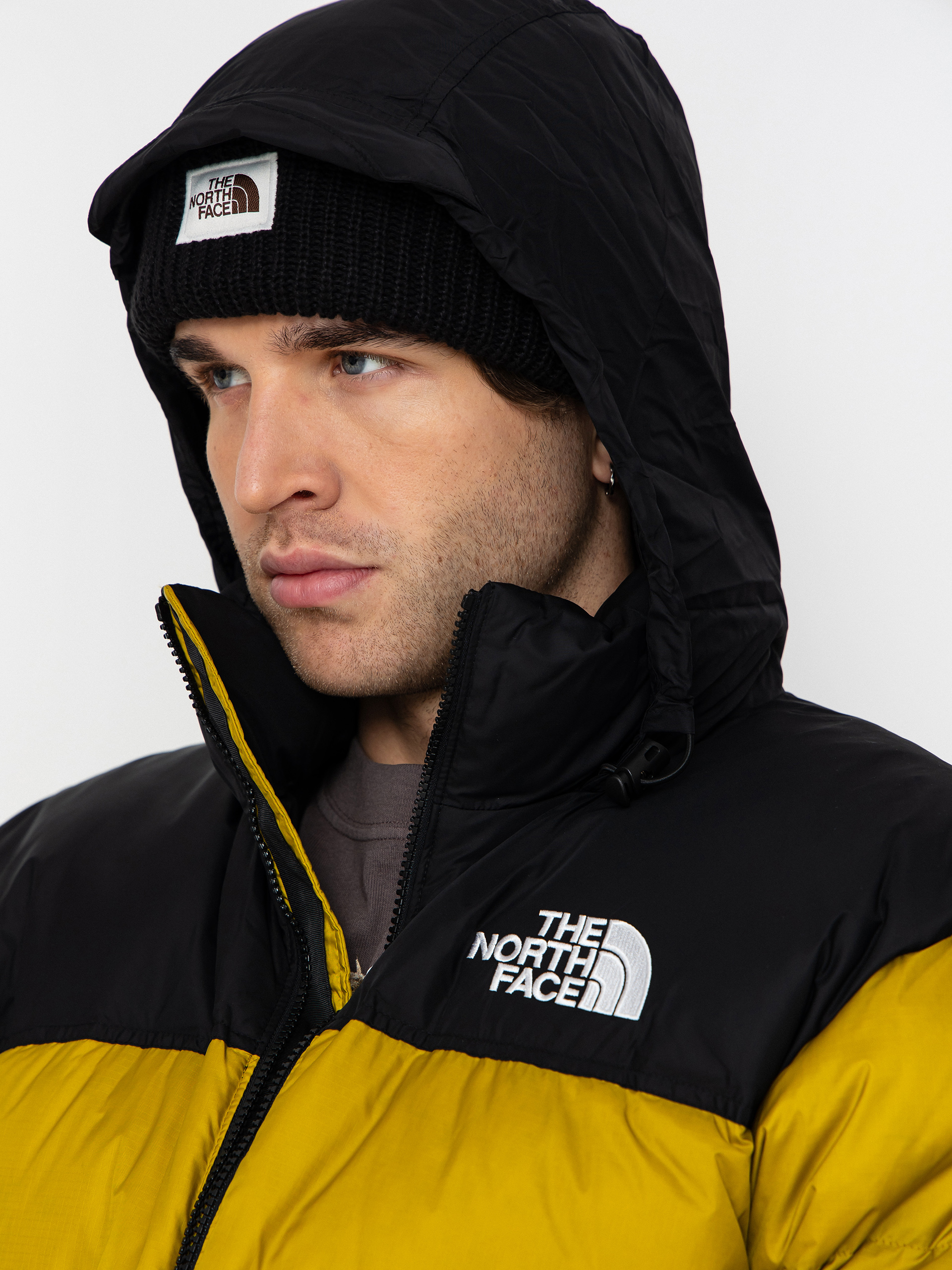 The North Face 1996 Retro Nuptse Jacket (deep dijon/tnf black)