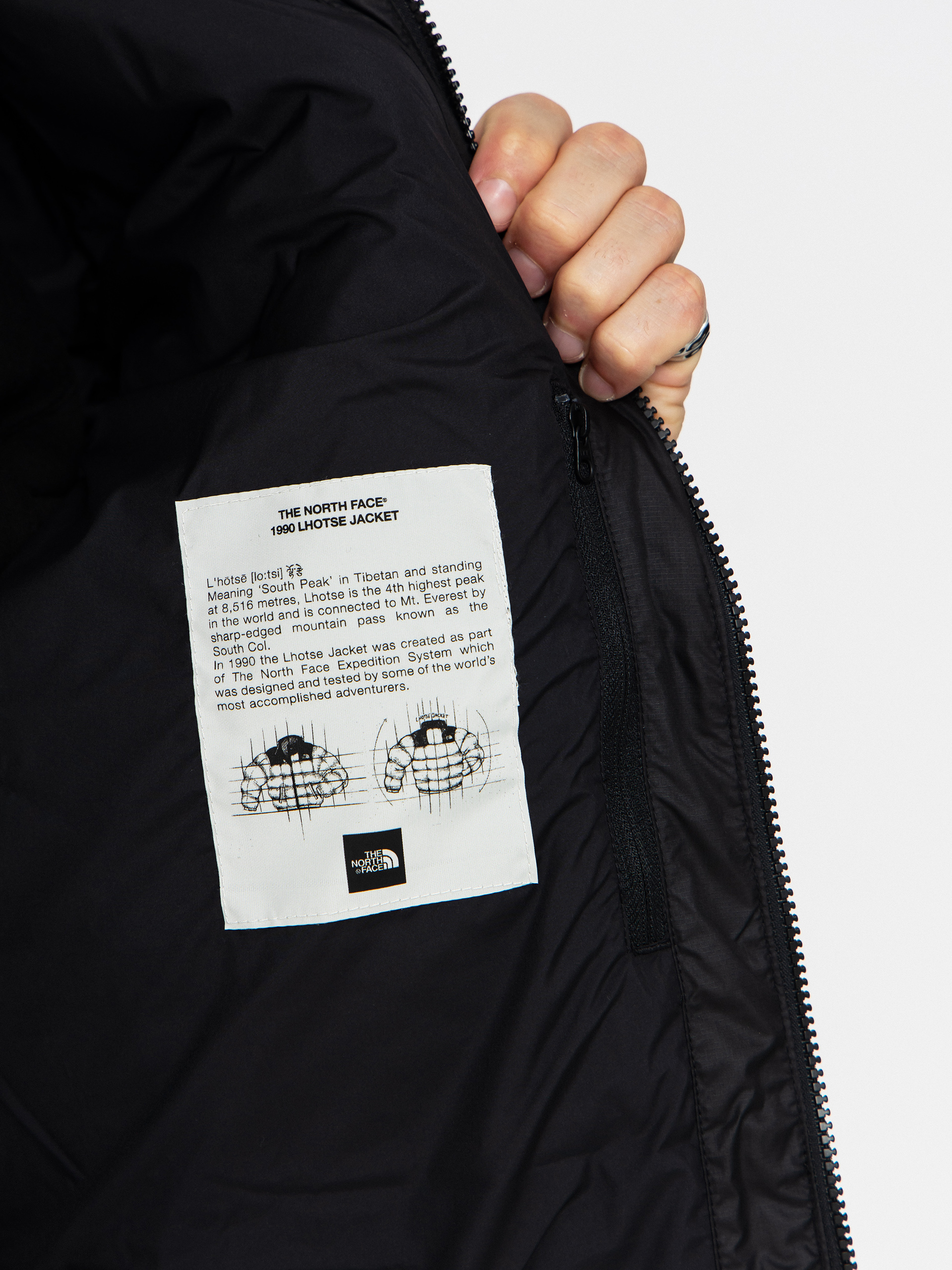 The North Face Lhotse Jacket (tnf black/npf/r)