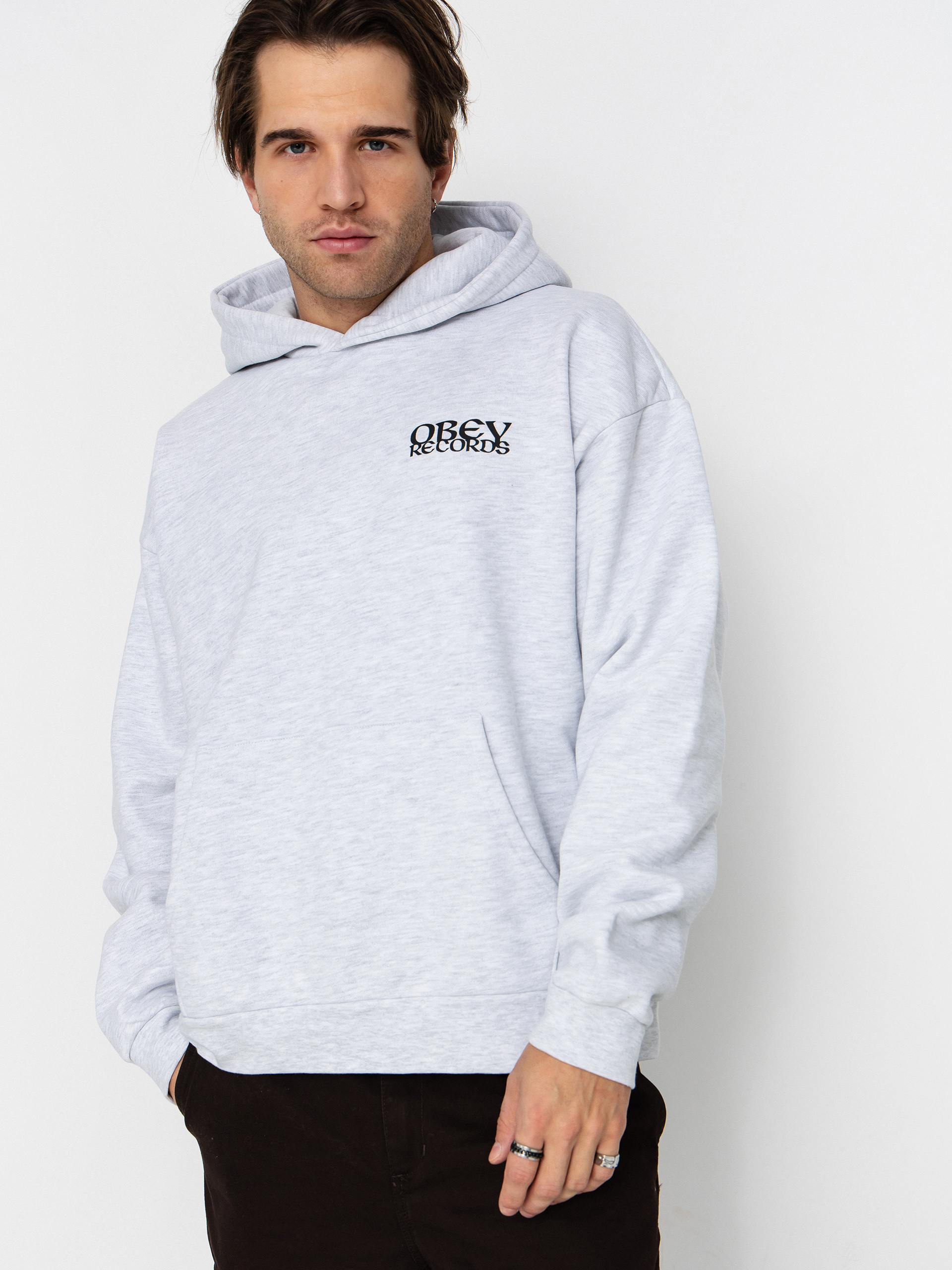 OBEY Obey Disorder Extra Heavy HD Hoodie (ash grey)