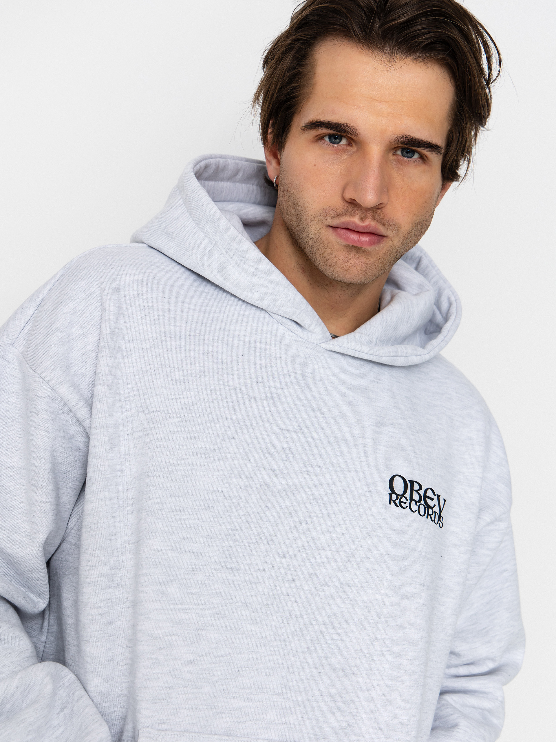 OBEY Obey Disorder Extra Heavy HD Hoodie (ash grey)