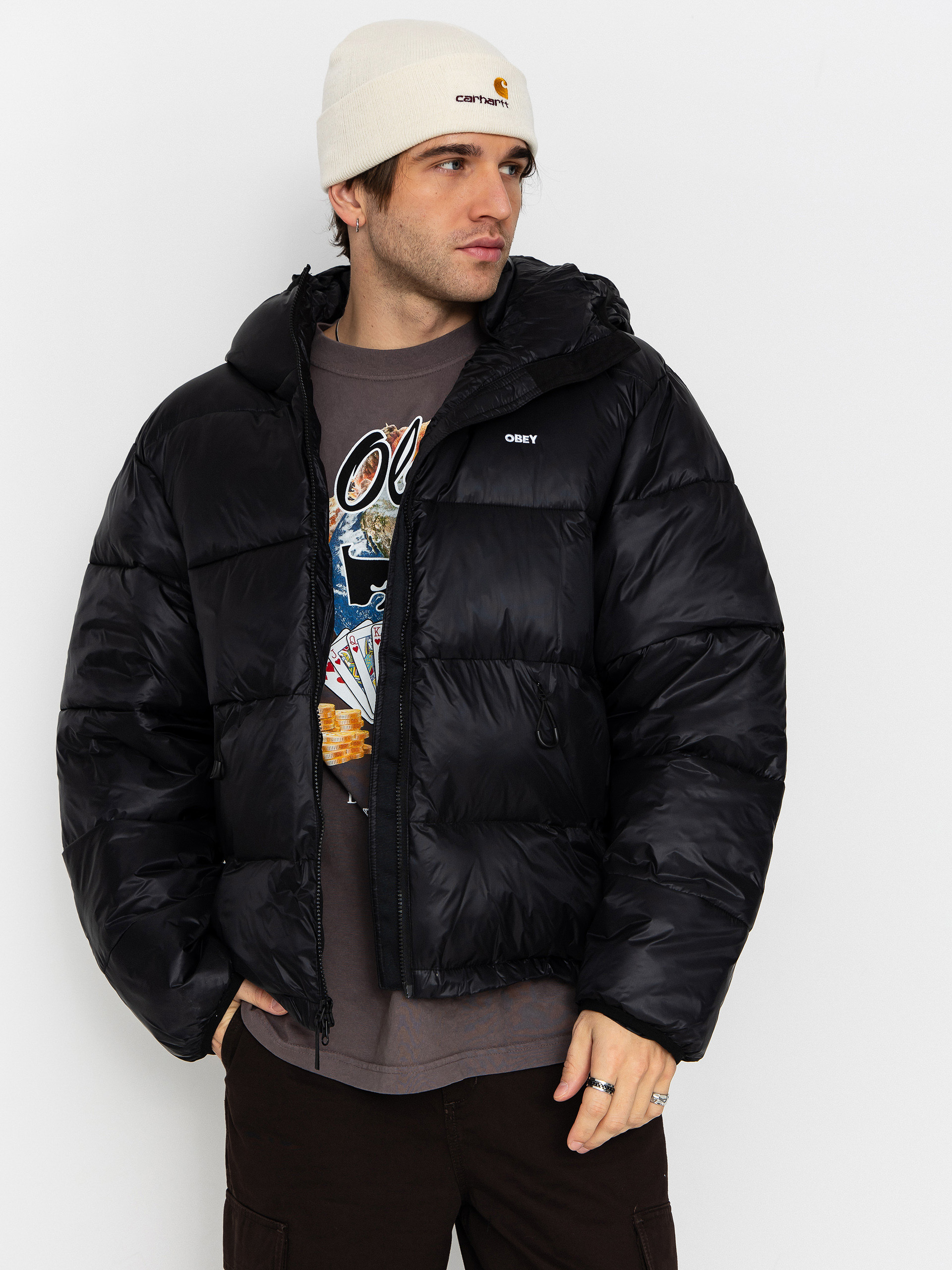 OBEY Stratus Puffer Jacke
