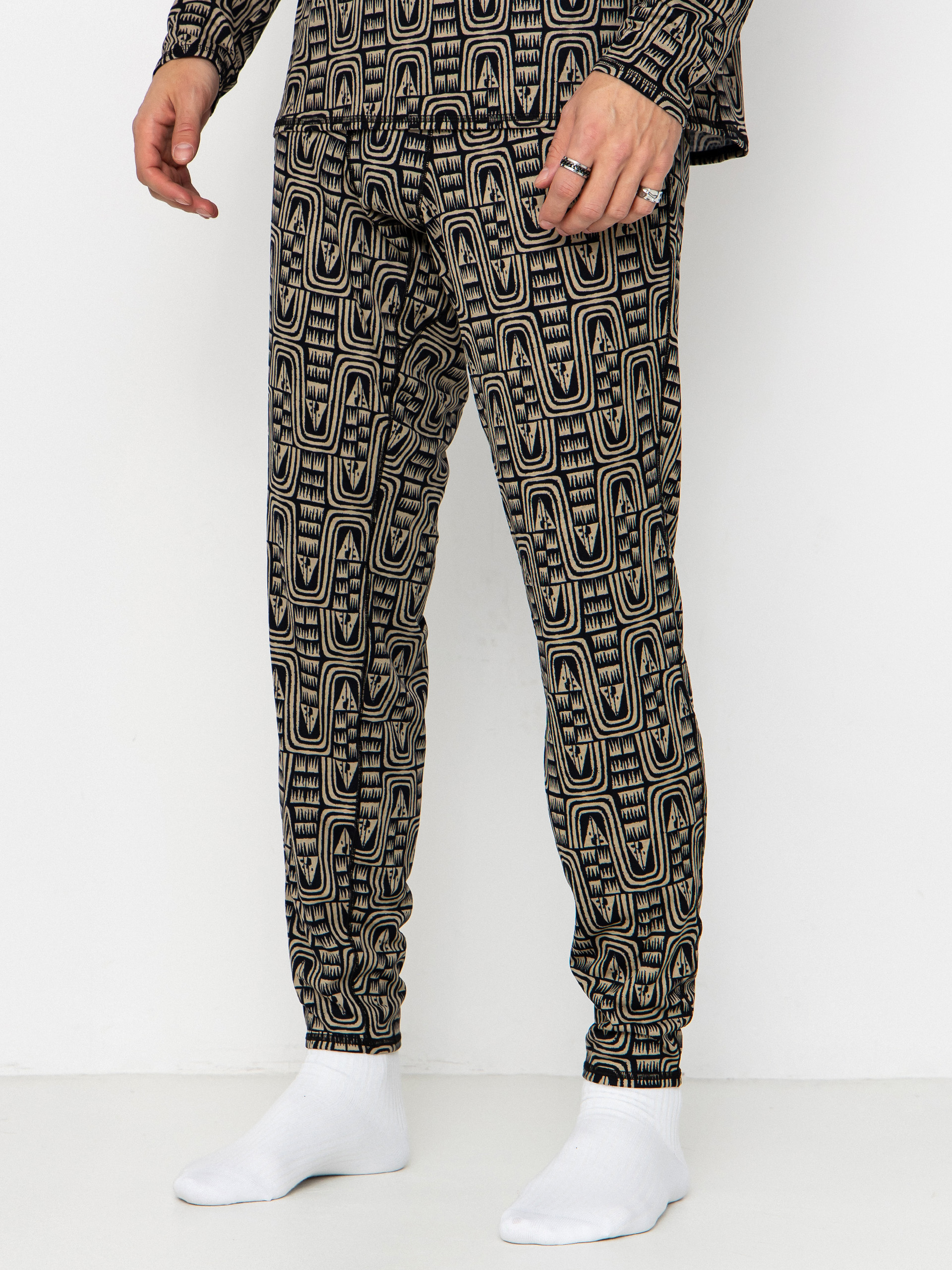 Patagonia Leggings Cap MW Bottoms (flow sunken blue)