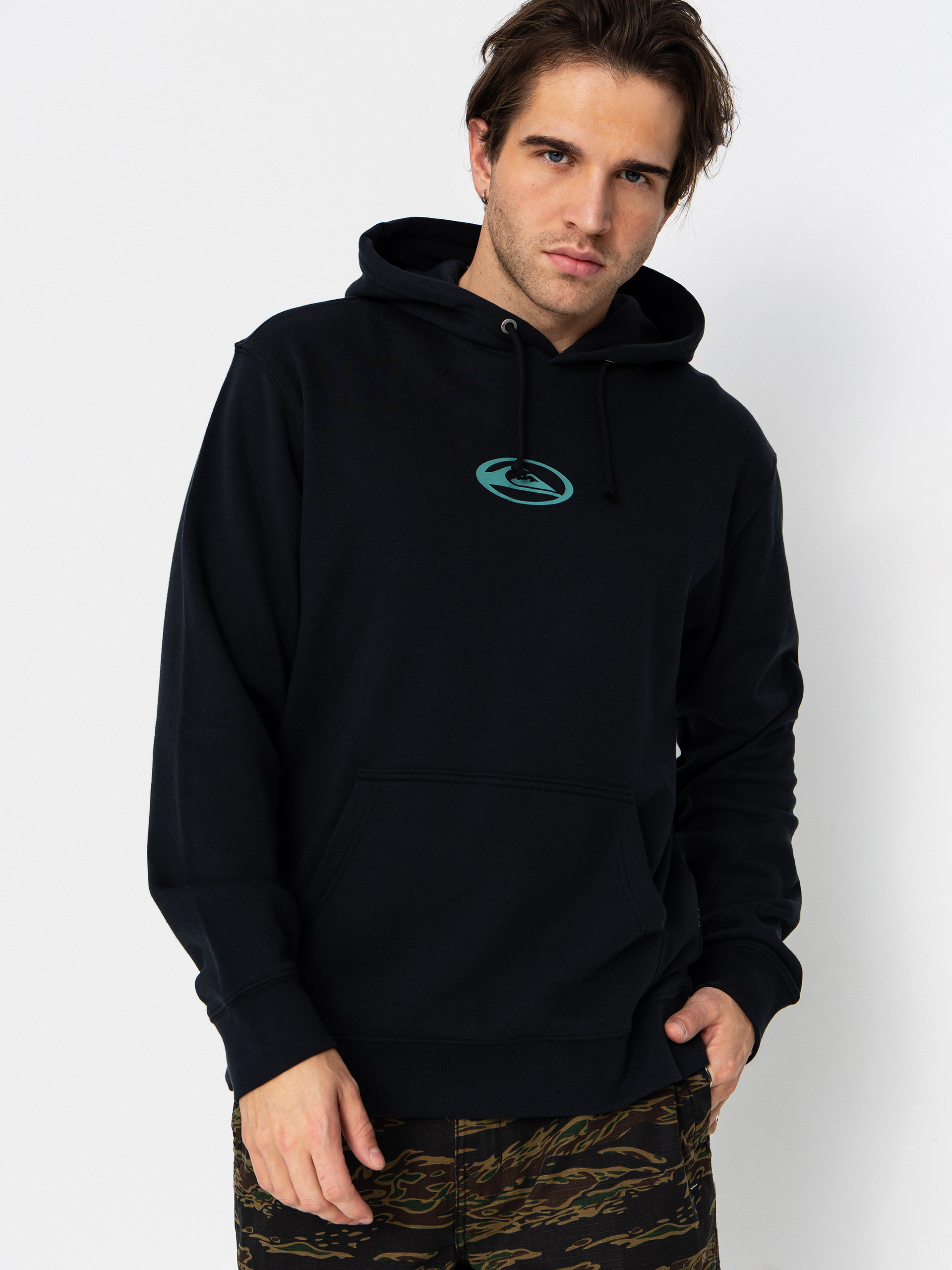 Quiksilver Salt Water Graphic HD Hoodie (black)