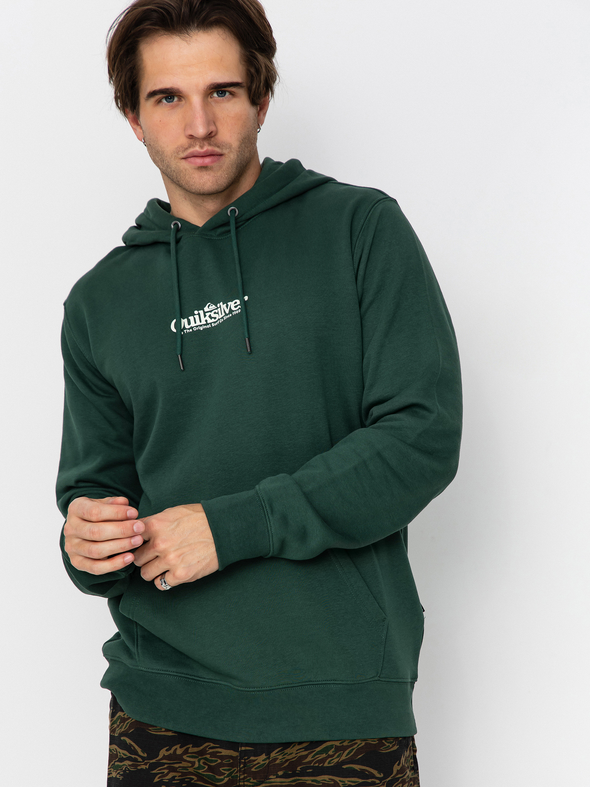 Quiksilver Fineline HD Hoodie (trekking green)