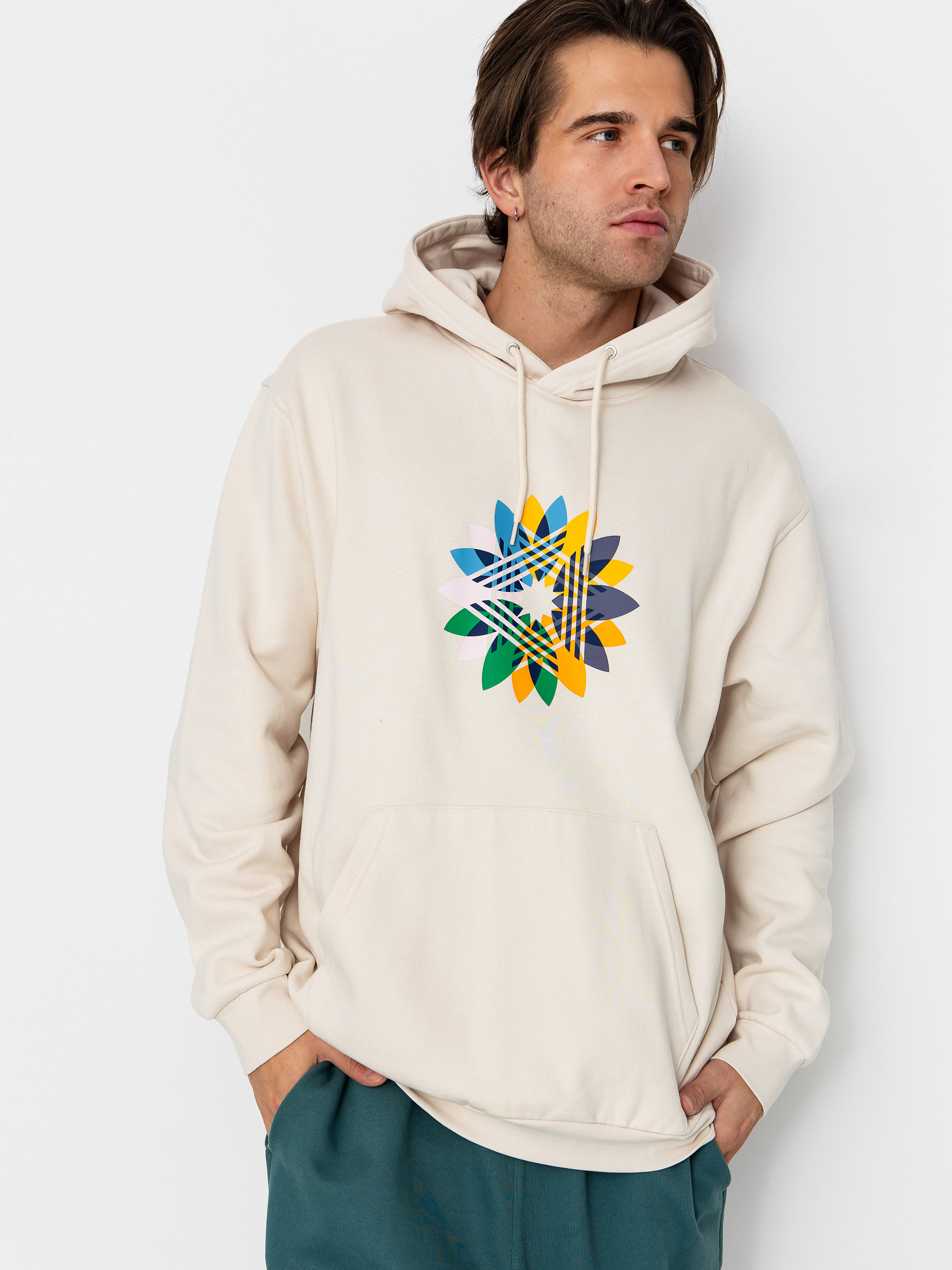 adidas Skate Pwt HD Hoodie - beige (wonwhi/creyel)