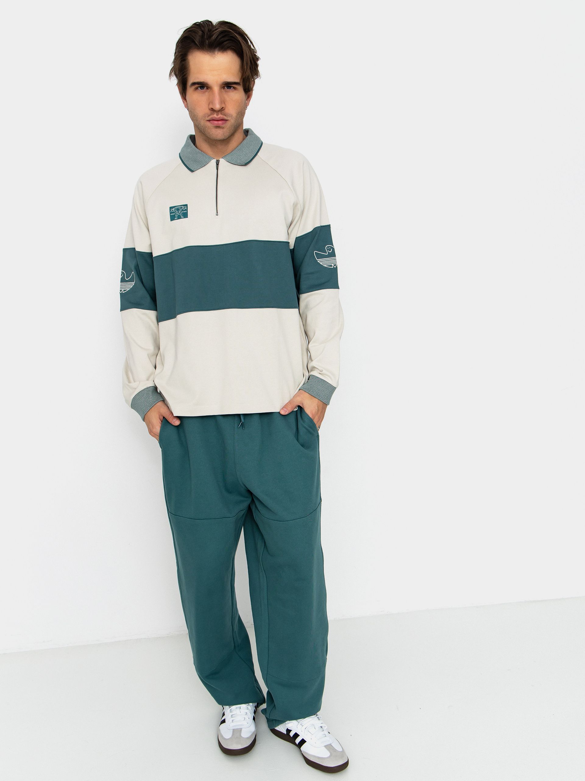 adidas Shmoo H Rugby Longsleeve (alumin)